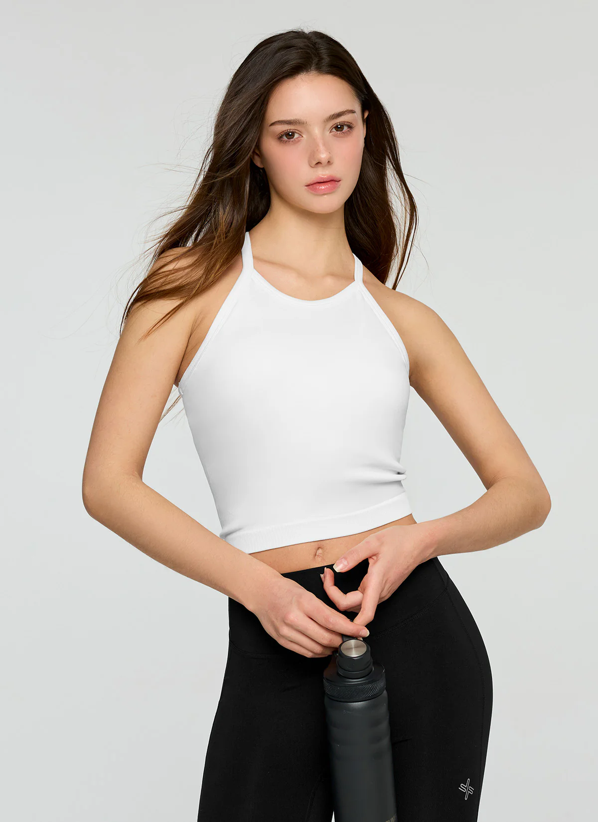 Air Seamless Halter Neck Cropped Top - Image 17