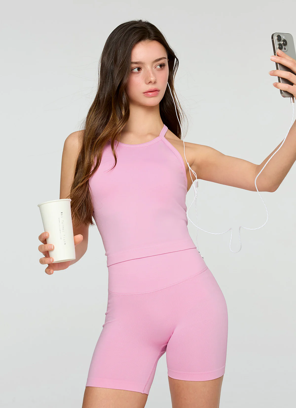 Air Seamless Halter Neck Cropped Top - Image 6