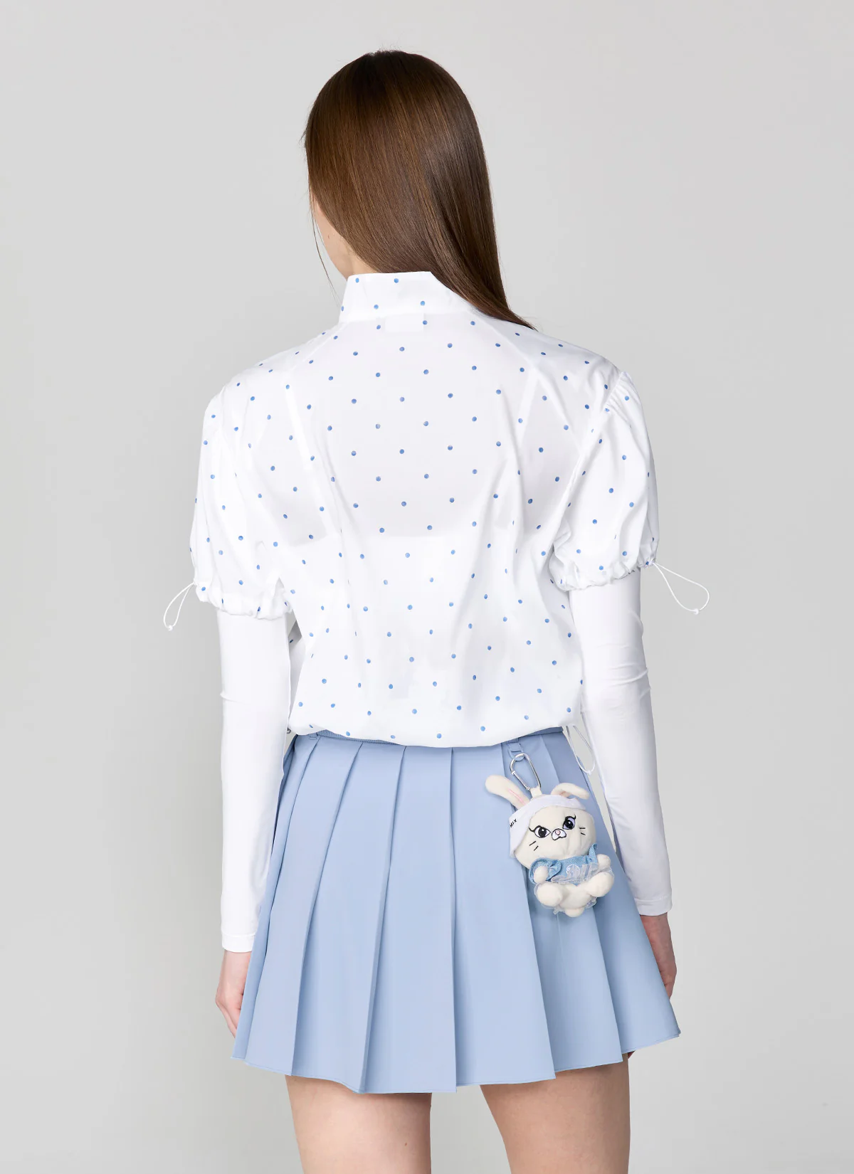 Airy Dot Short Sleeve Jumper - Image 6