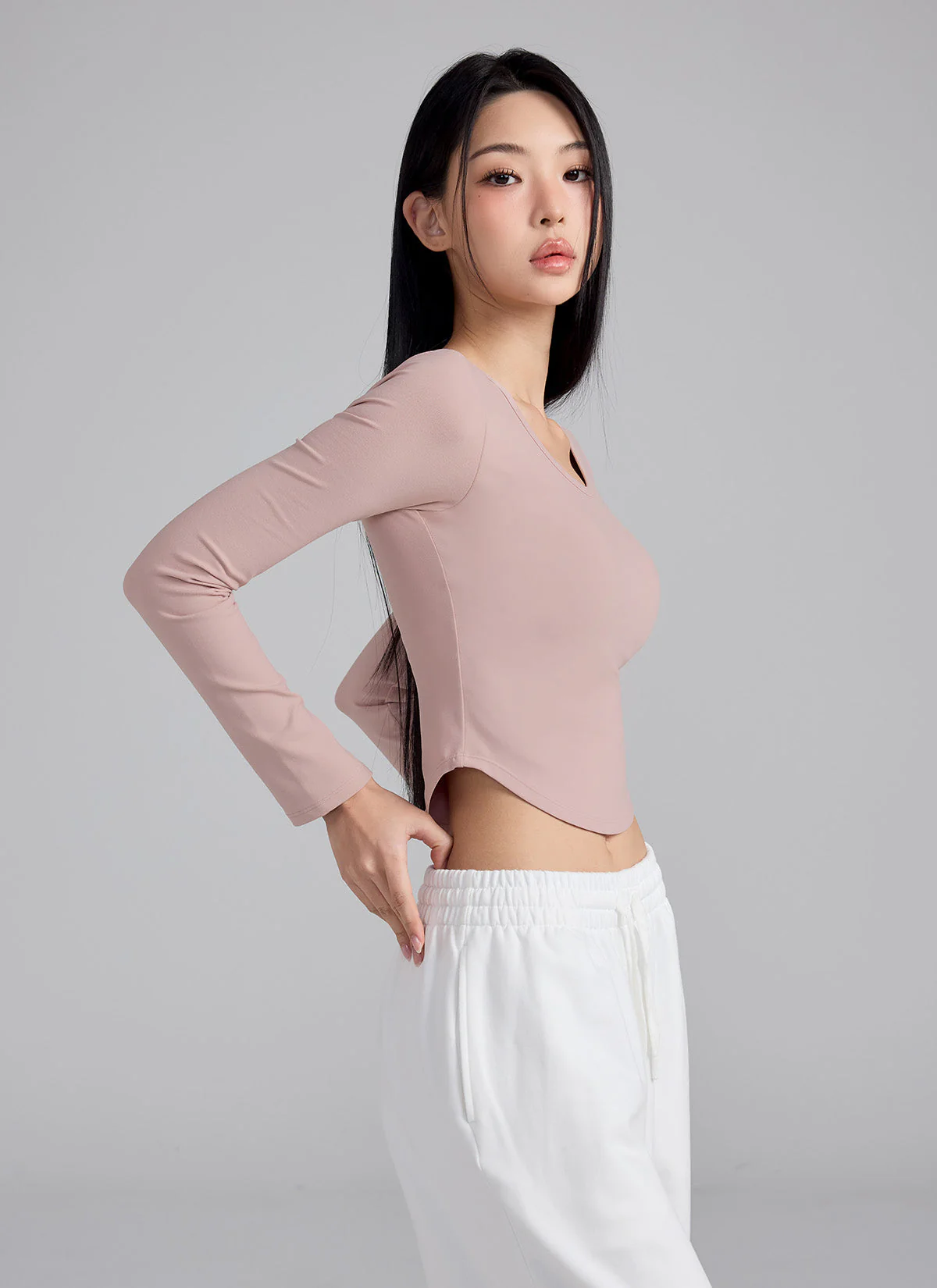 All-in-One In-Pad Cropped Long Sleeve - Image 6
