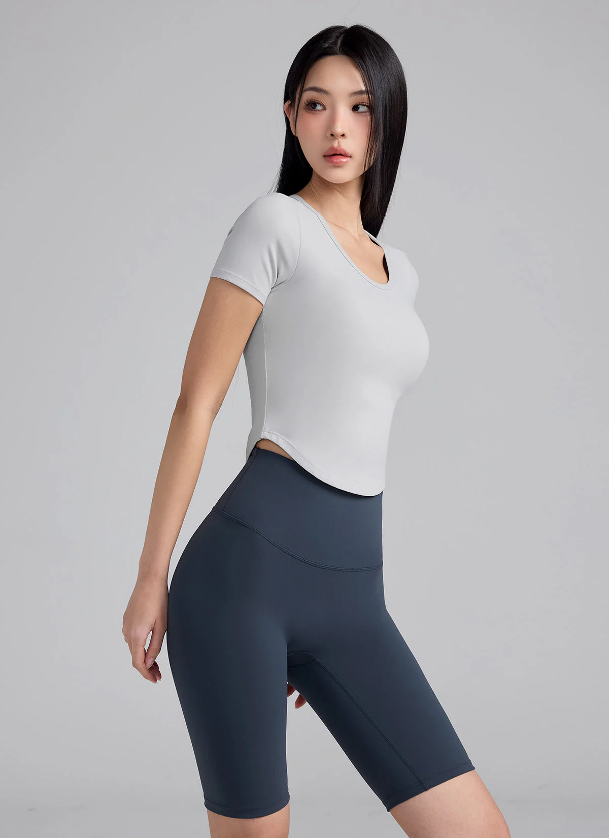 All-in-One In-Pad Cropped Short Sleeve - Image 11