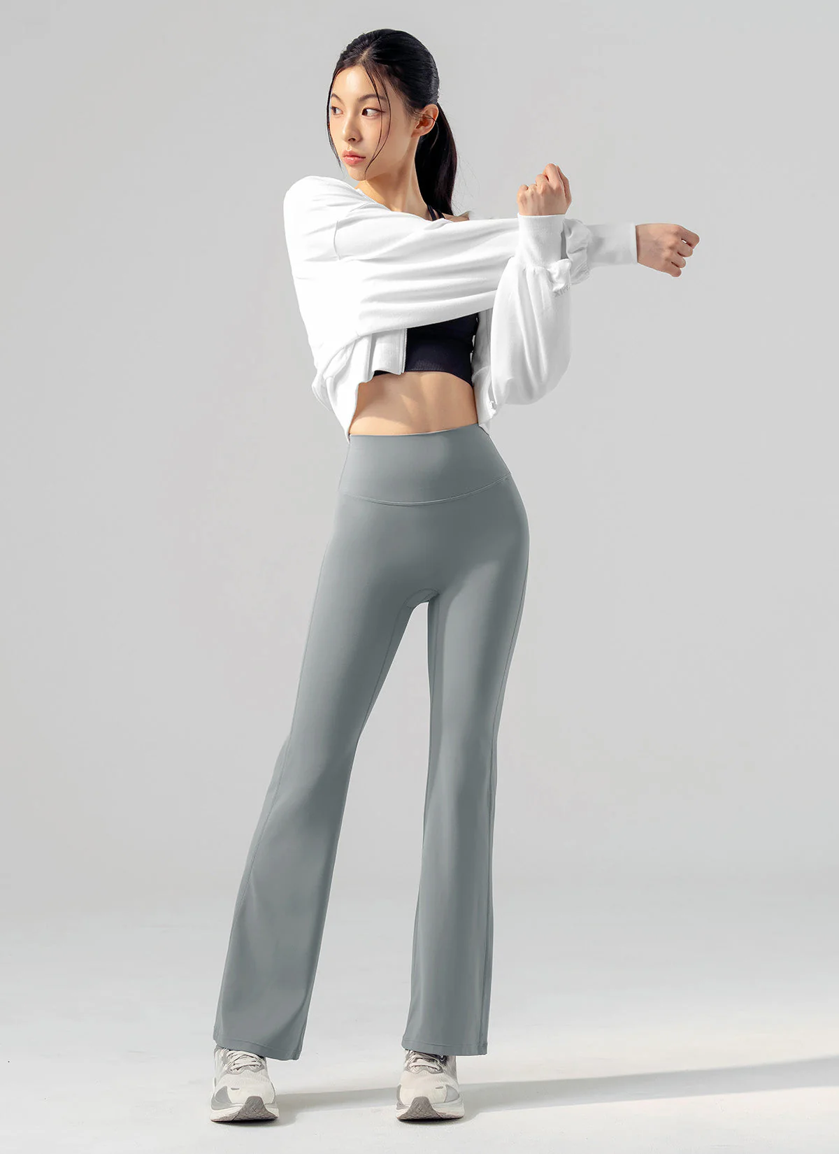 Black Label Power Rise Bootscut Pants - Image 17