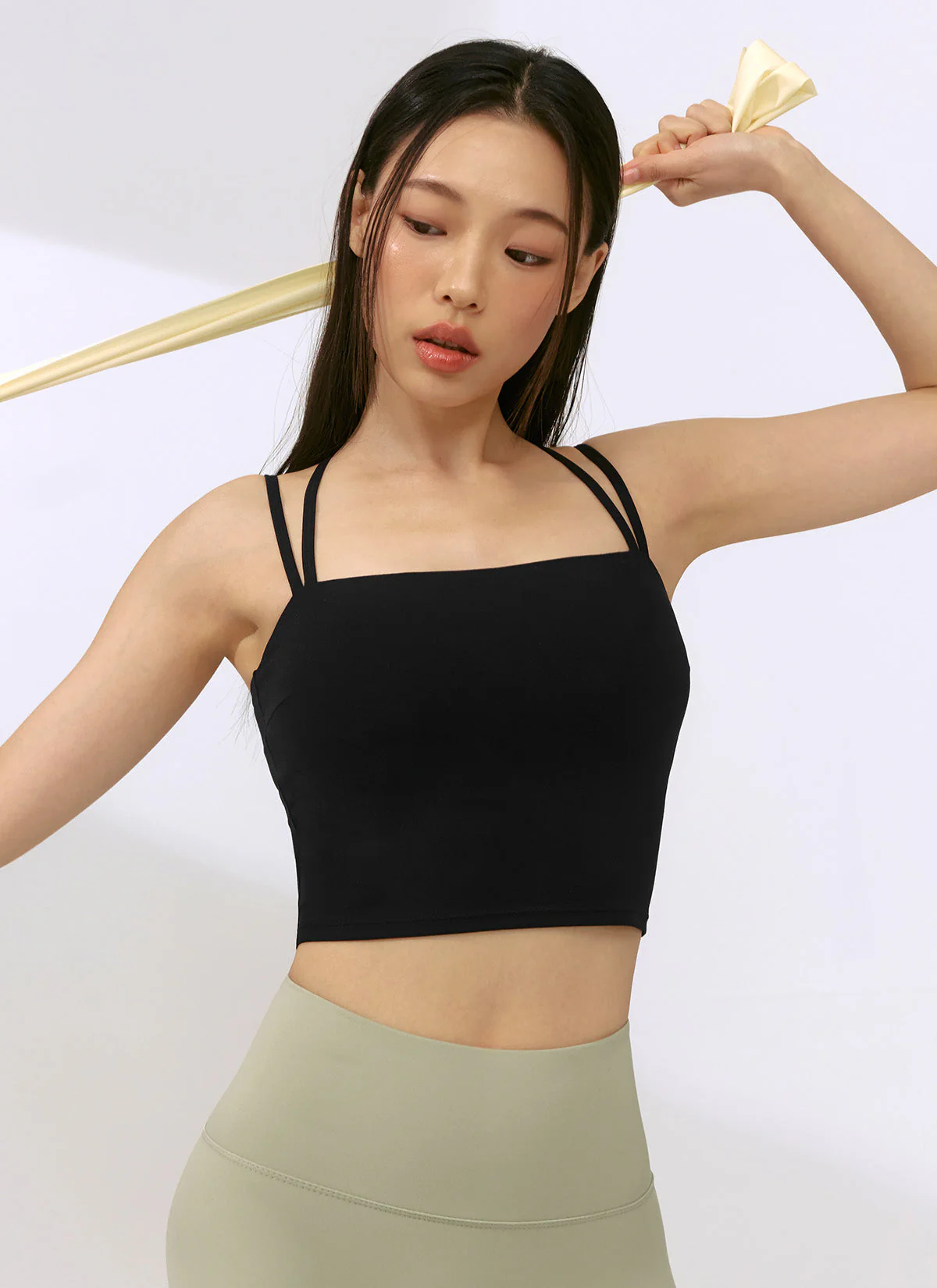 Black Label Power Rise Double Strap Bra - Image 23