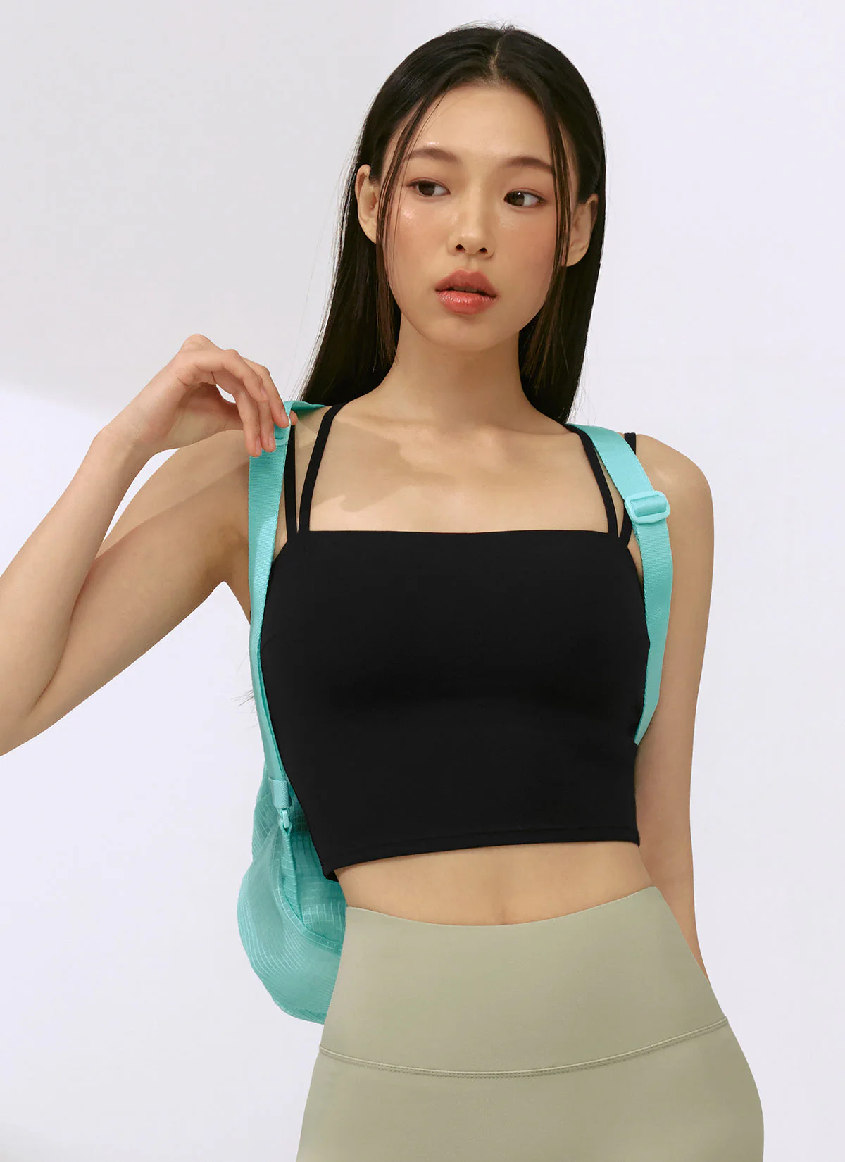 Black Label Power Rise Double Strap Bra - Image 25