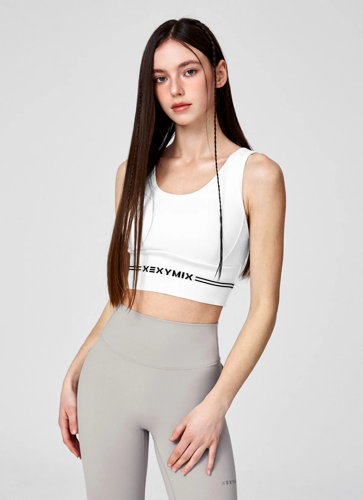 Black Label Power Rise Logo Banding Bra - Image 14