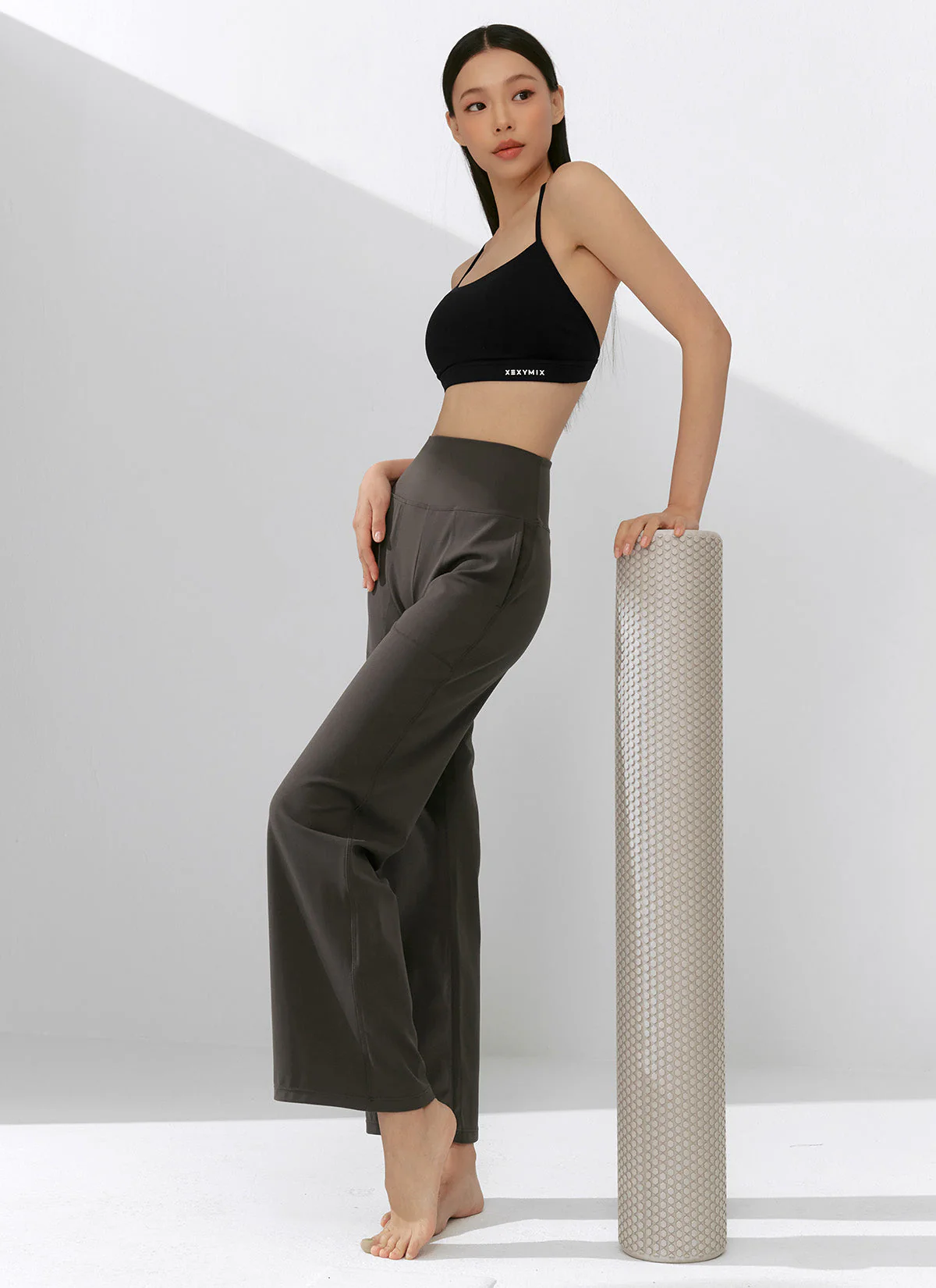 Black Label Power Rise Pocket Wide Leggings - Image 17