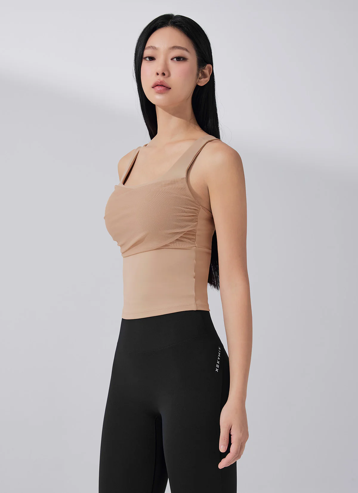 Black Label Power Rise Shirring Tank Top - Image 13