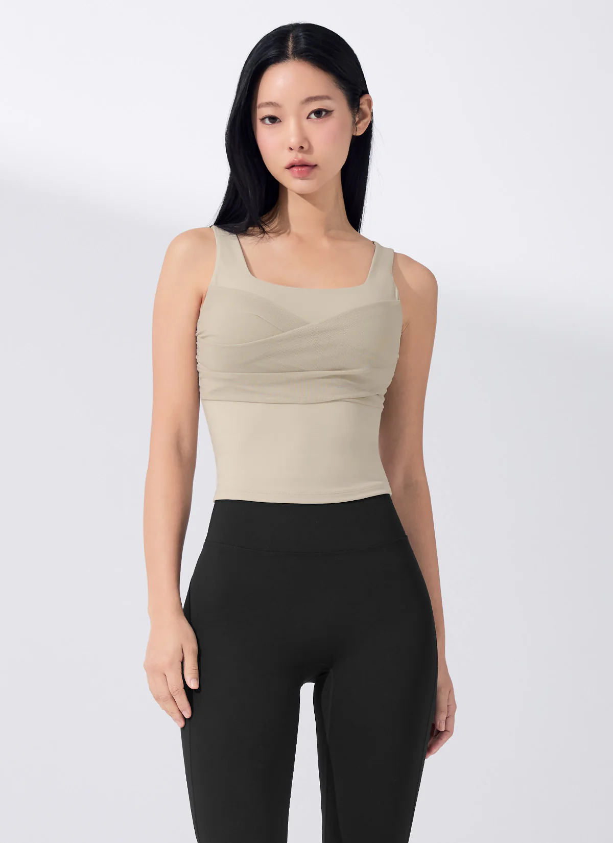 Black Label Power Rise Shirring Tank Top - Image 18