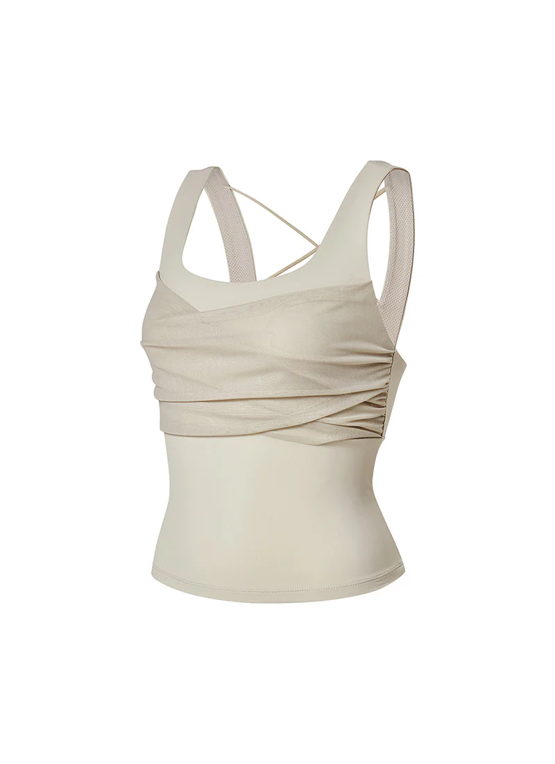 Black Label Power Rise Shirring Tank Top - Image 20