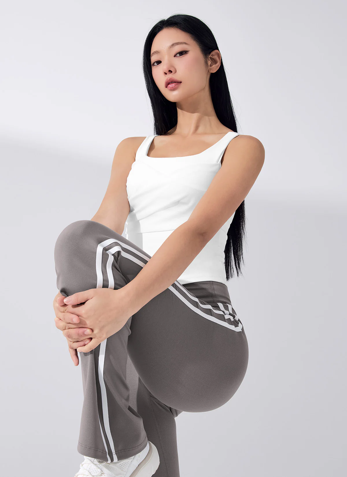 Black Label Power Rise Shirring Tank Top - Image 23