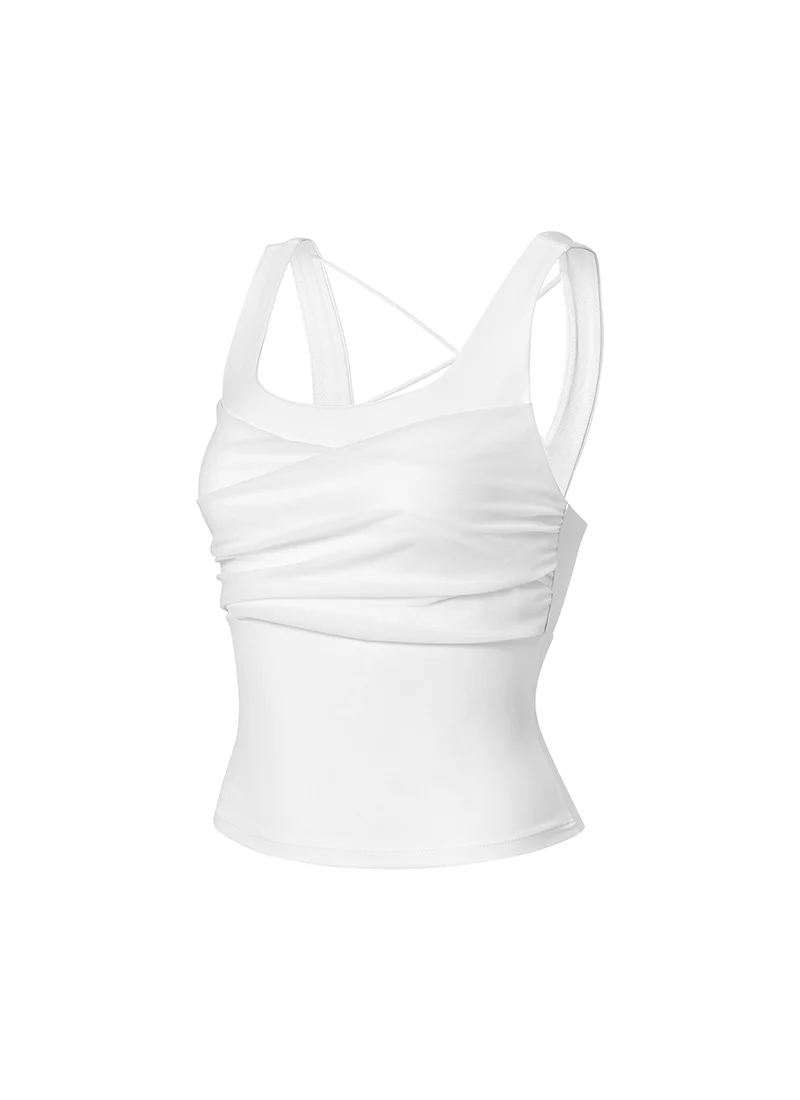 Black Label Power Rise Shirring Tank Top - Image 26