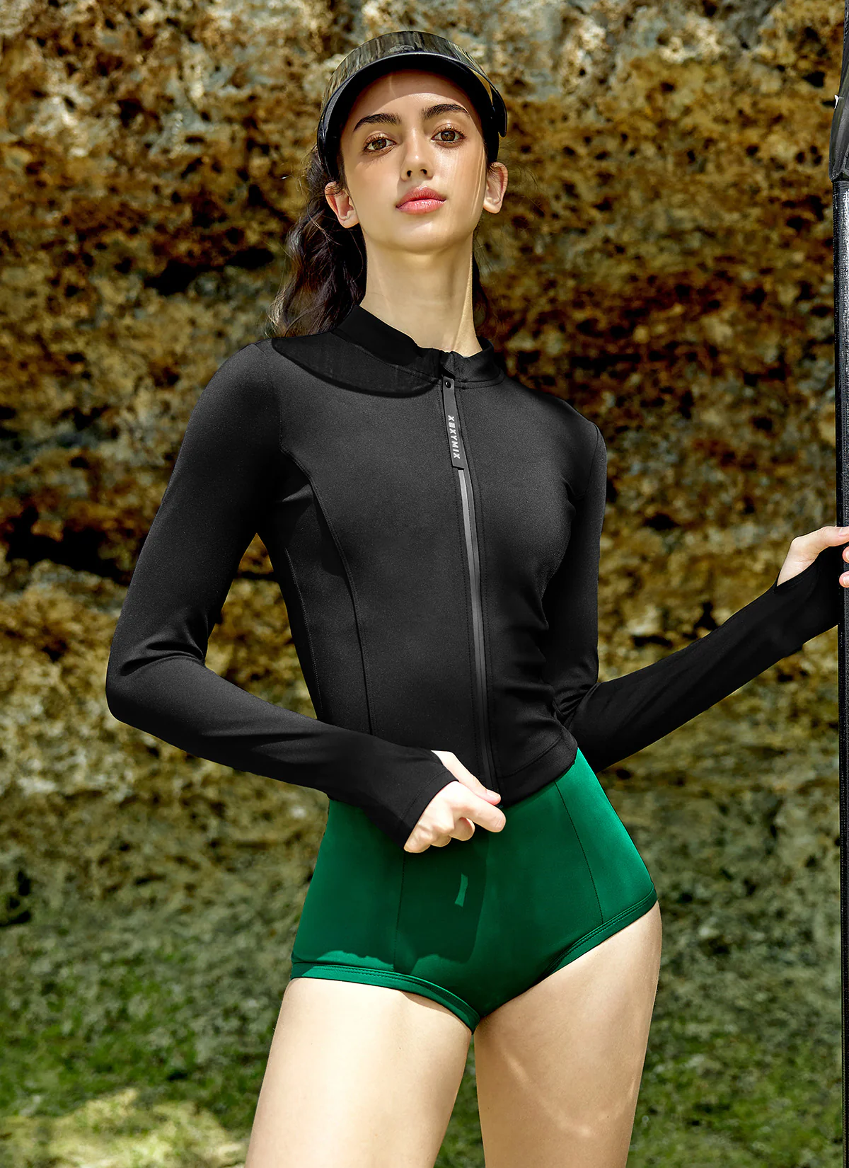 Black Label Signature Life Cropped Zip-up Jacket - Image 25