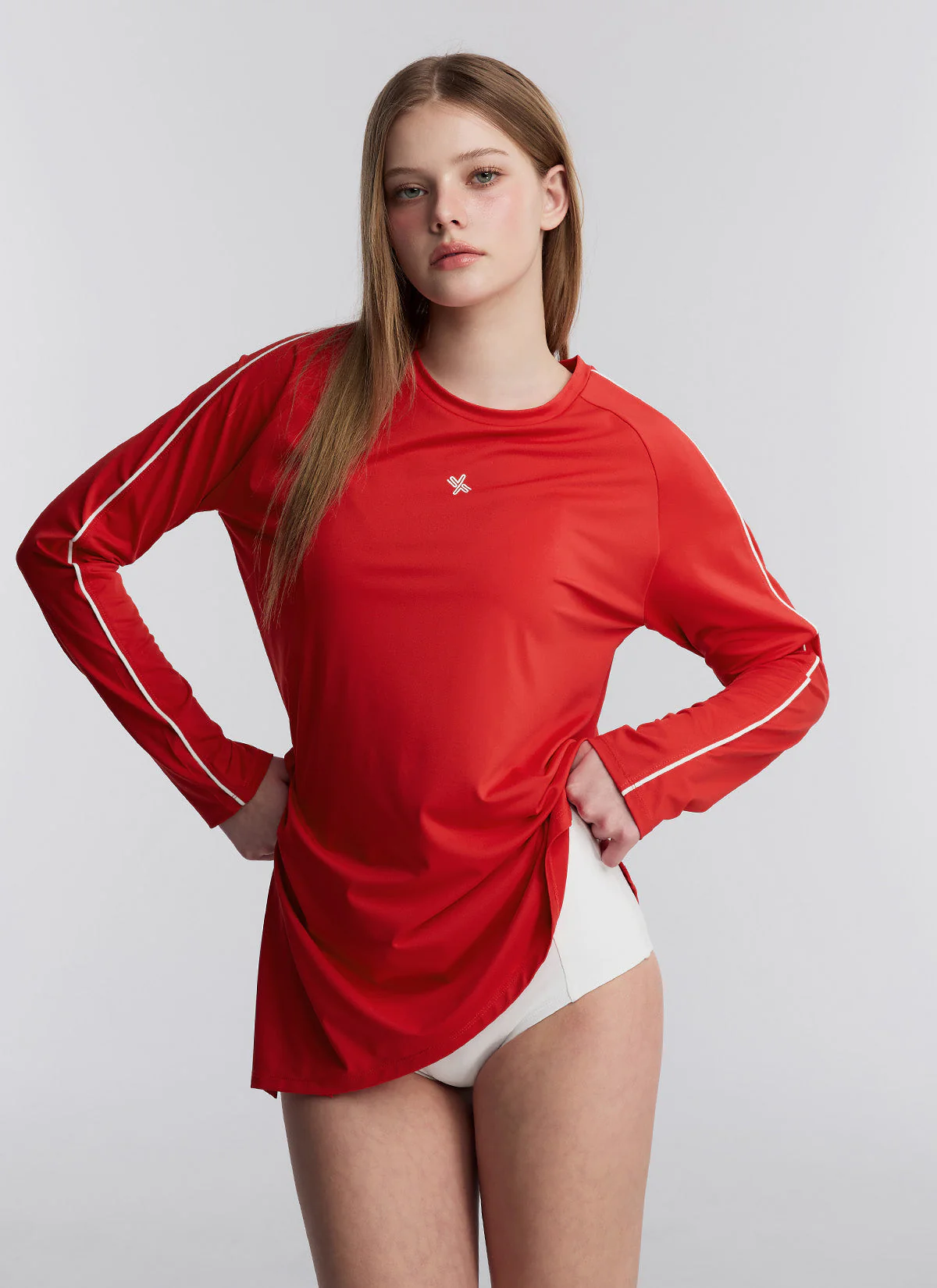 Black Label Signature Life Unbalanced Piping Rash Guard