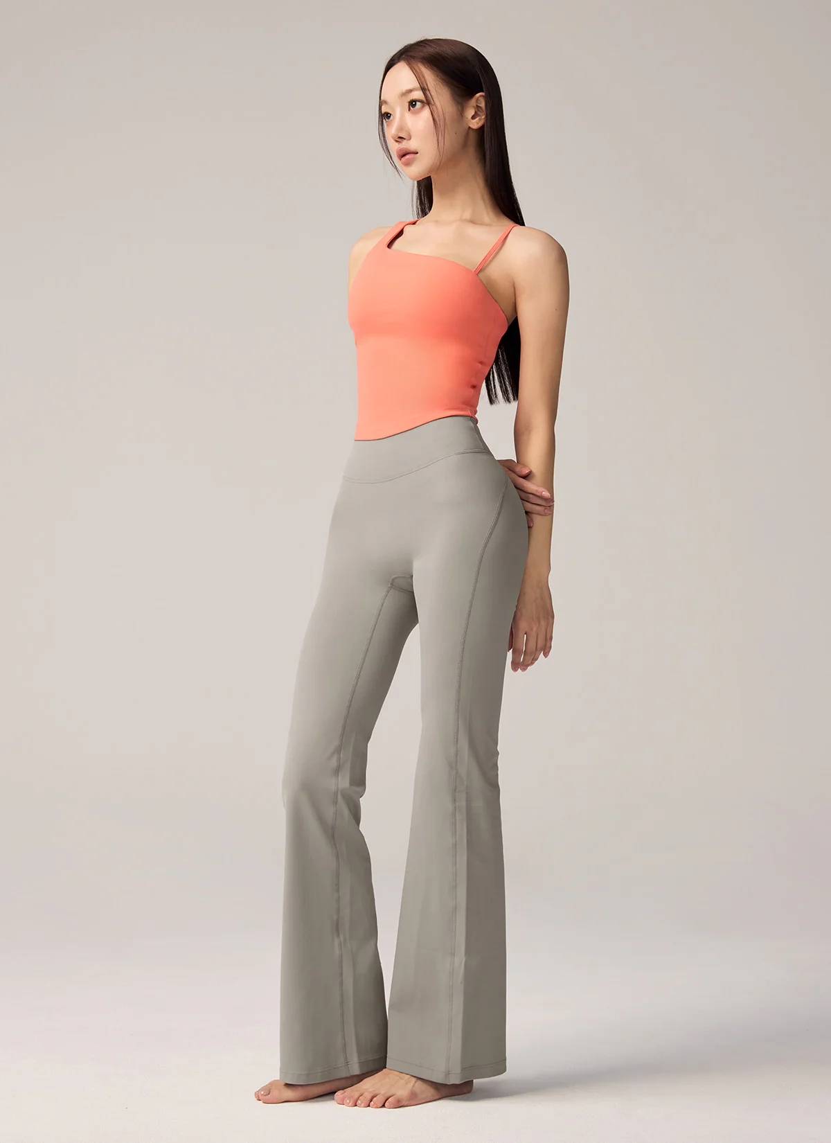 Black Label Signature Power Rise Fleece Bootcut Pants - Image 58