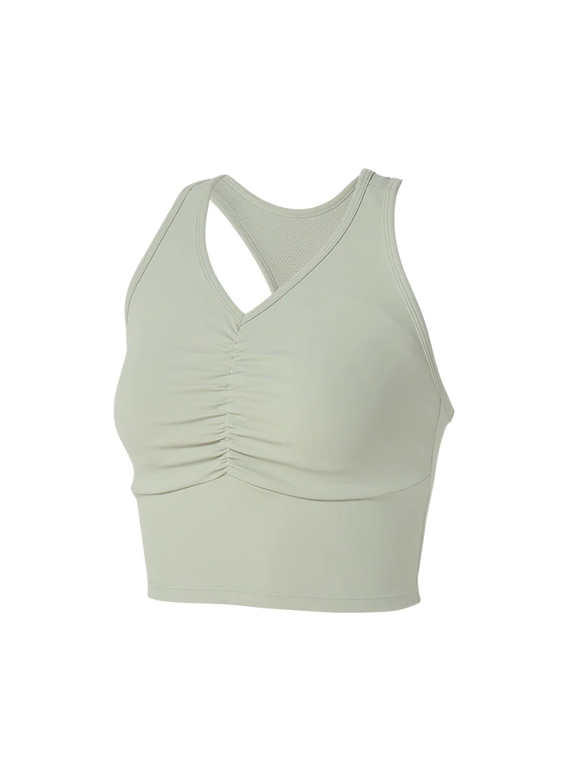 Black Label Signature Power Rise Shirring Cropped Top - Image 21