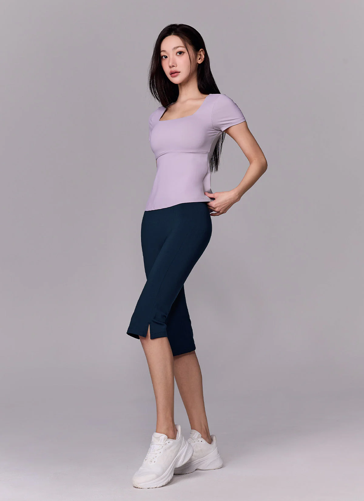 Comfort Fine Capri Leggings - Image 5