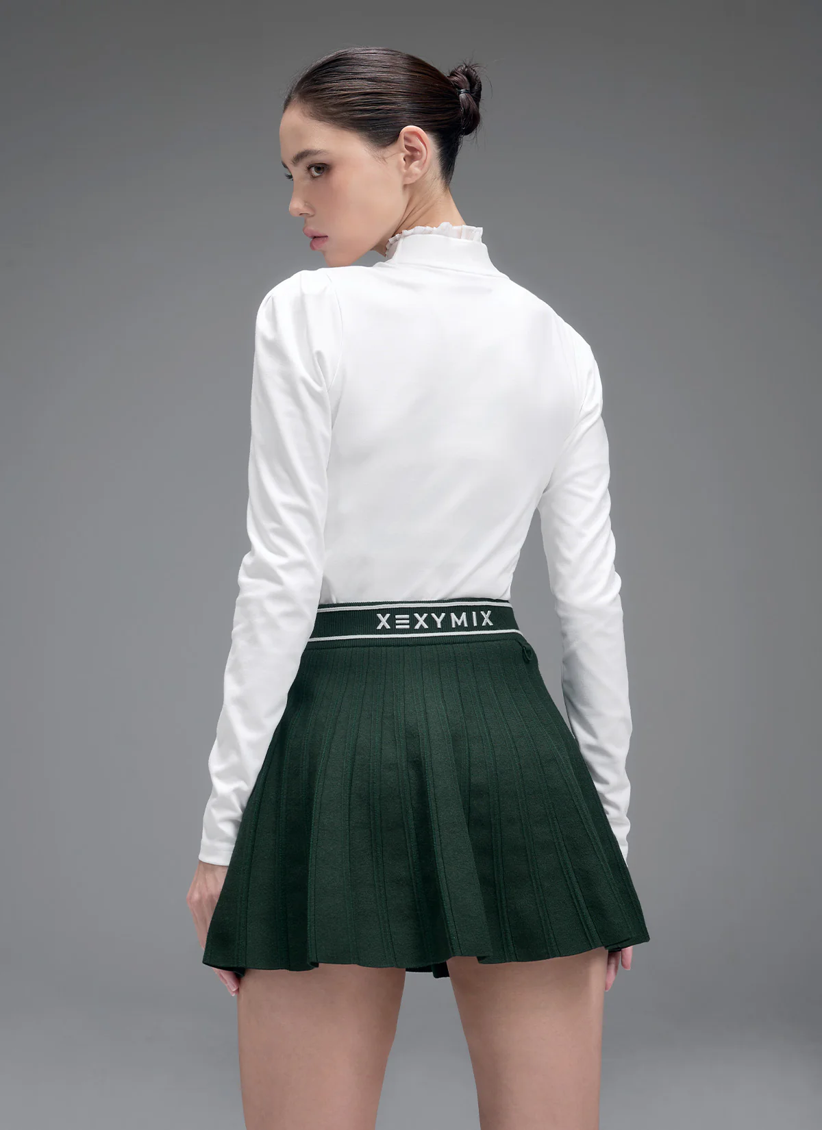 Comfort Knit Pleated Skirt - Image 15