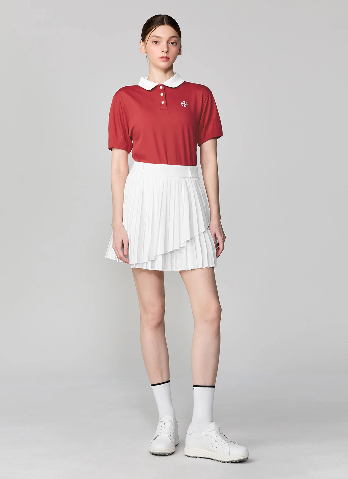 Contrast Collar Polo Short Sleeve - Image 12