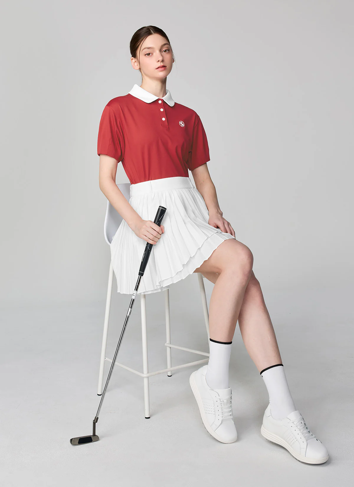 Contrast Collar Polo Short Sleeve - Image 13