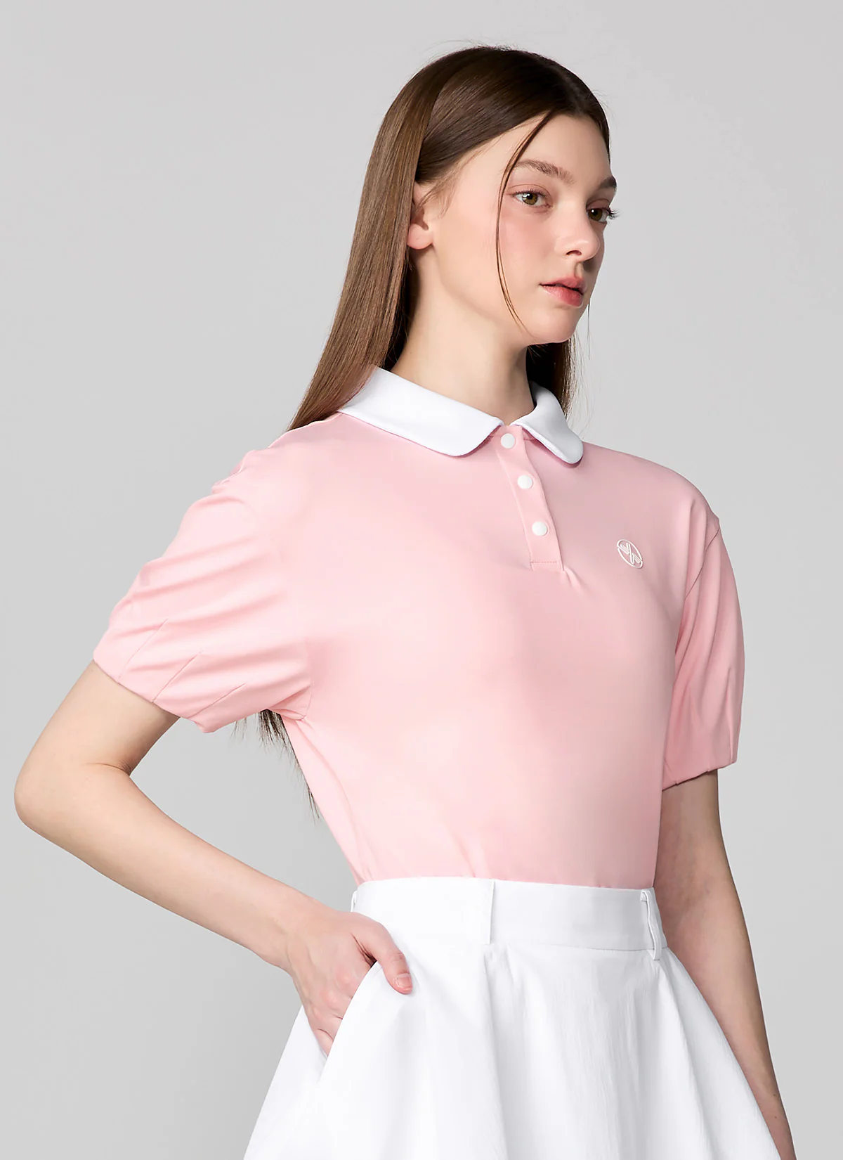 Contrast Collar Polo Short Sleeve - Image 16