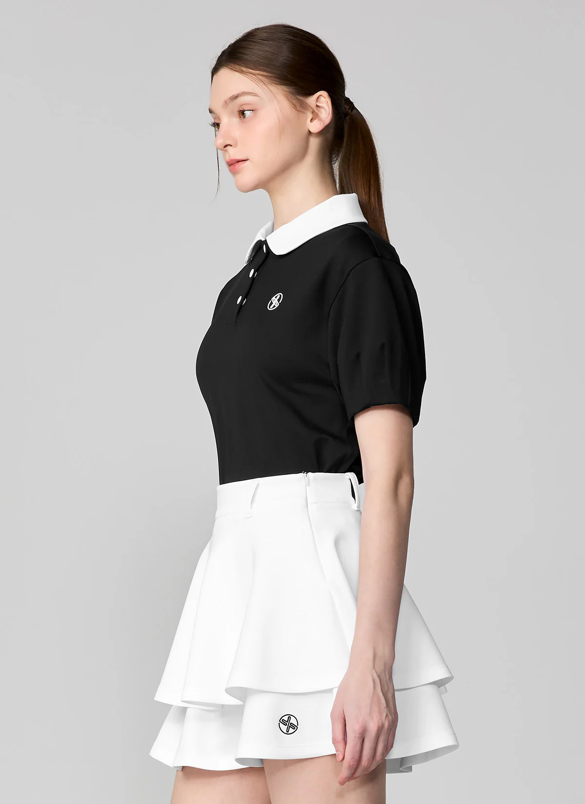Contrast Collar Polo Short Sleeve - Image 6