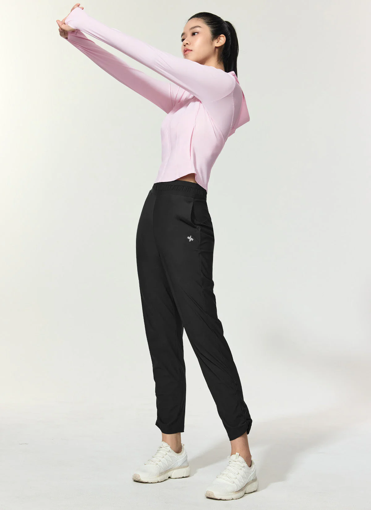 Cooling Tricot Shirring Joggers - Image 4