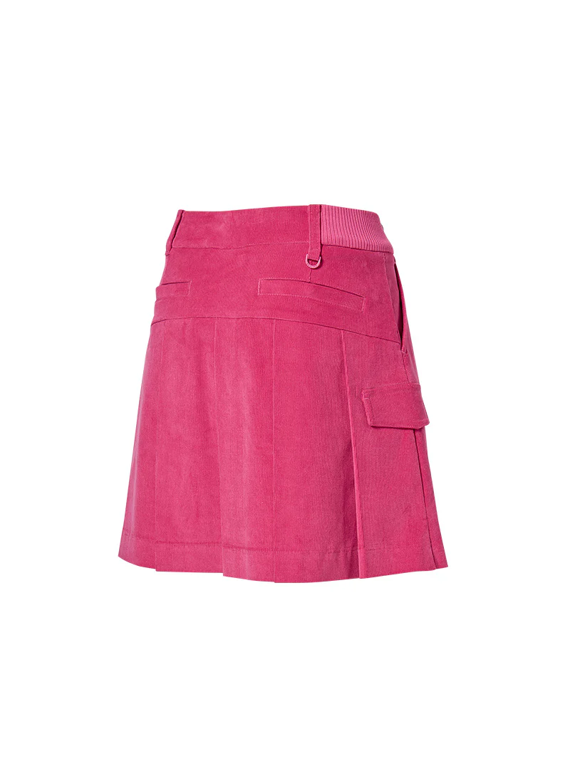 Corduroy Back Pleated Skirt - Image 17