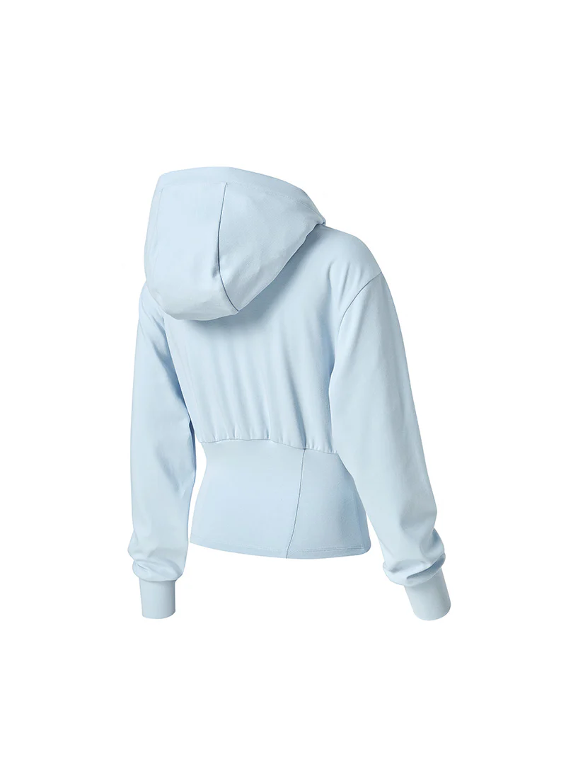 Deep V-Neck Hood Zip-up - Image 11