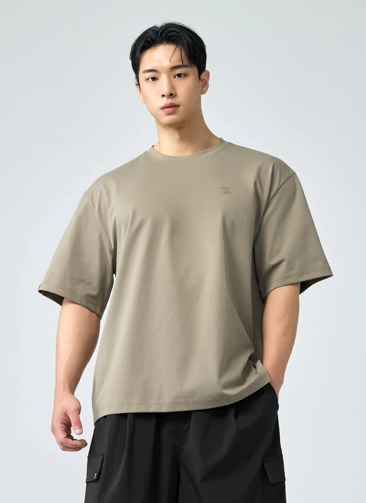 Double Cotton Men's Overfit Short Sleeve - Image 3