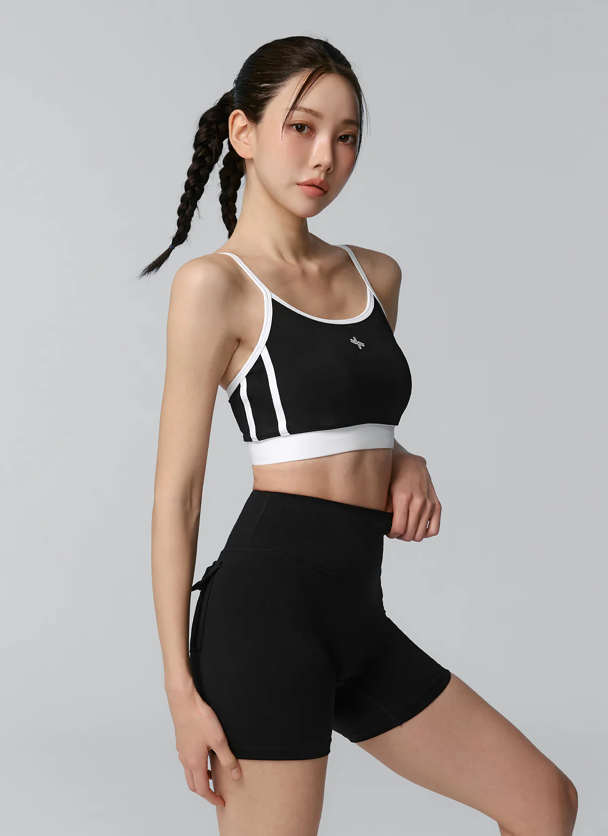 Double Line Color Block Bra - Image 11