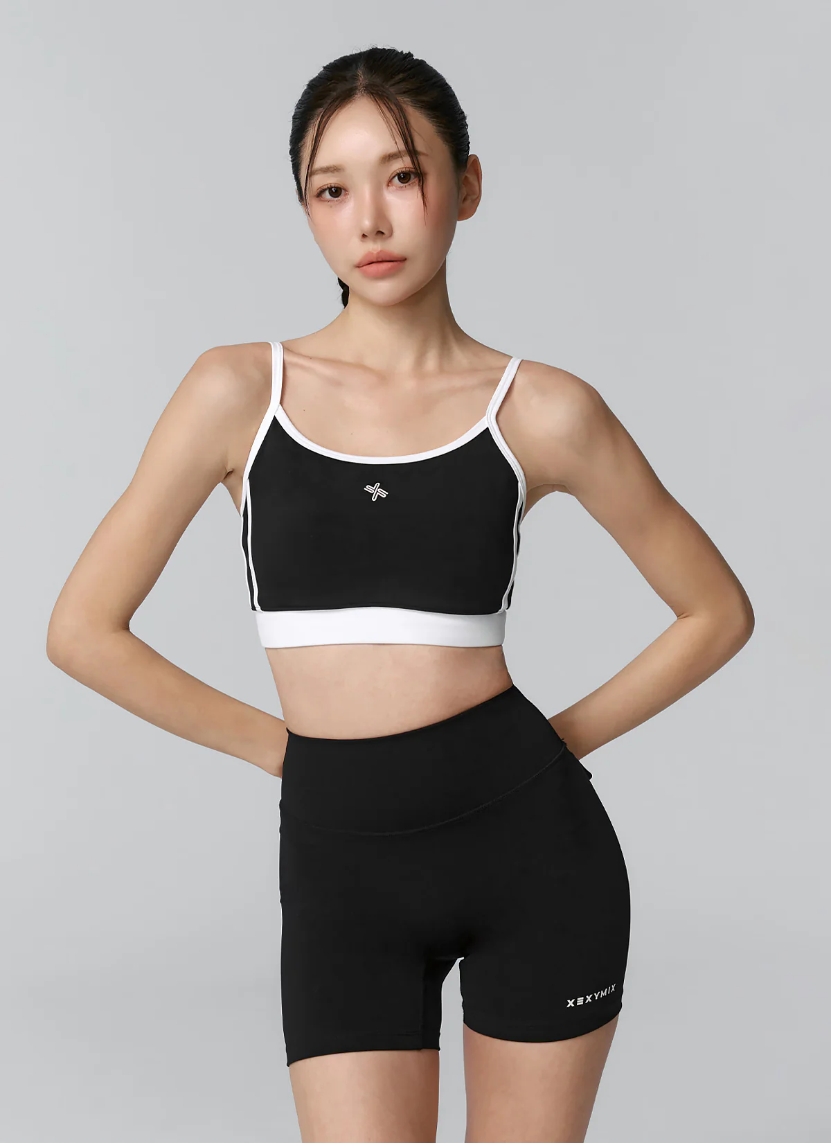Double Line Color Block Bra - Image 12