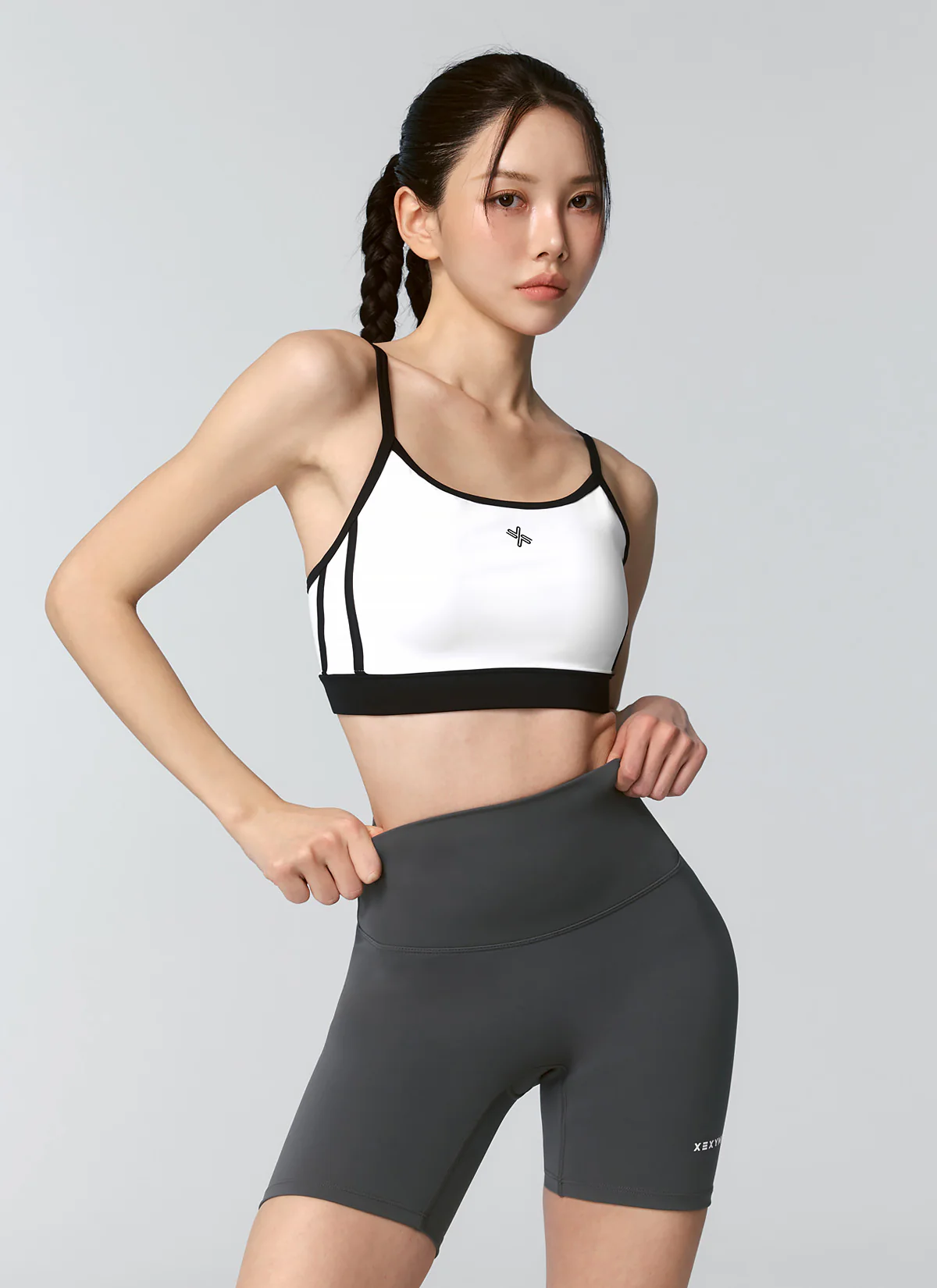 Double Line Color Block Bra - Image 14