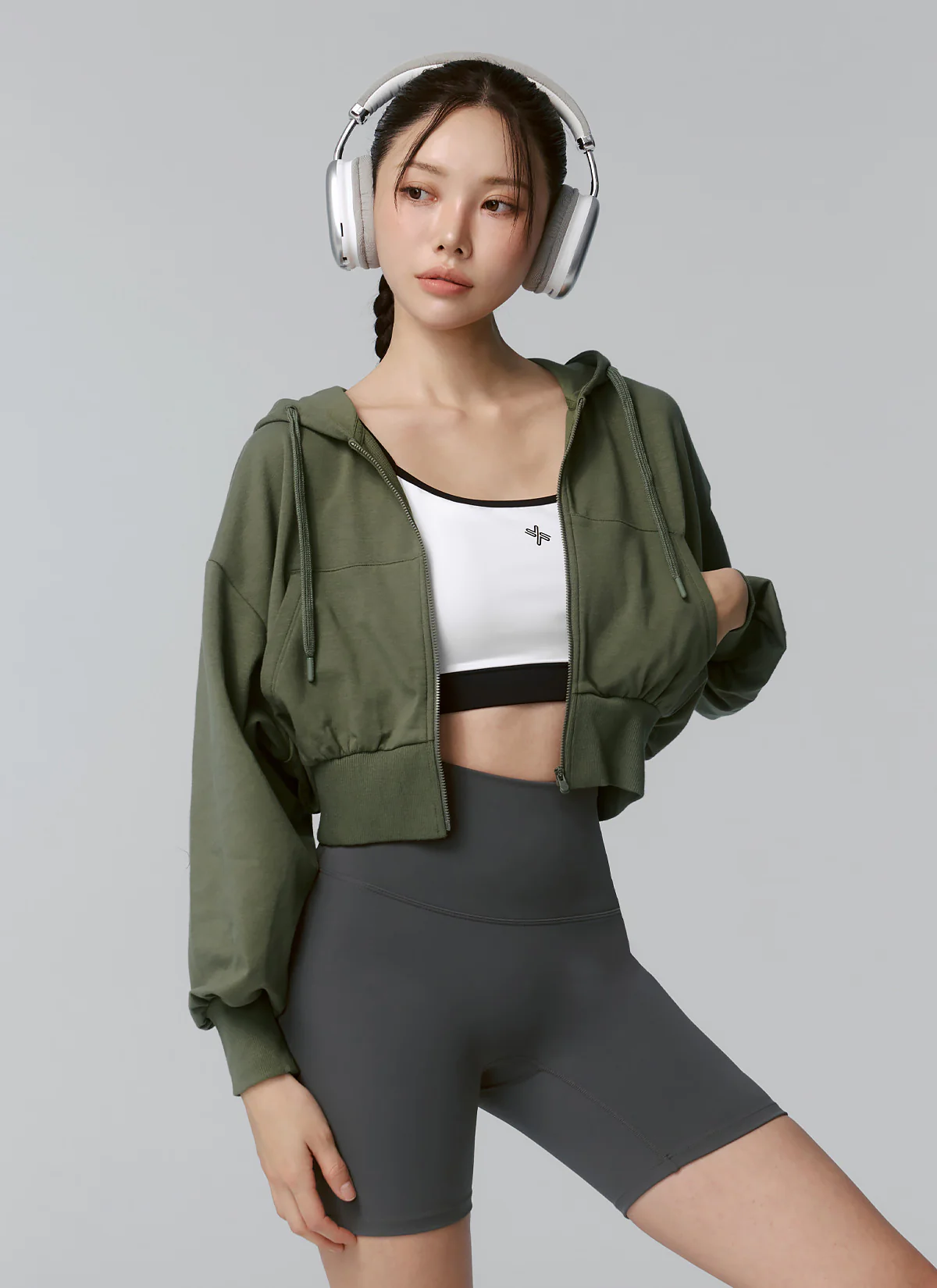 Double Line Color Block Bra - Image 17