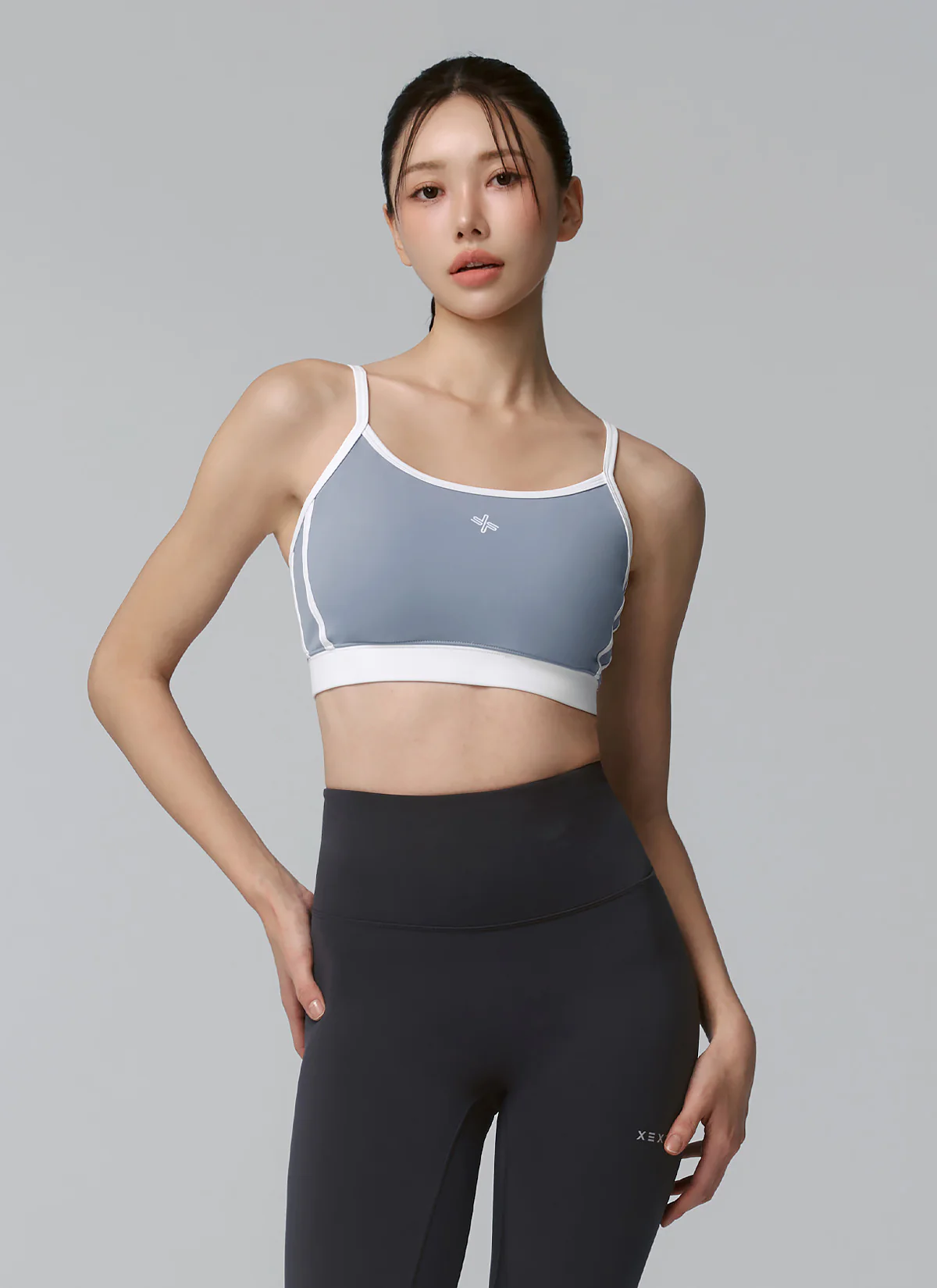 Double Line Color Block Bra - Image 18
