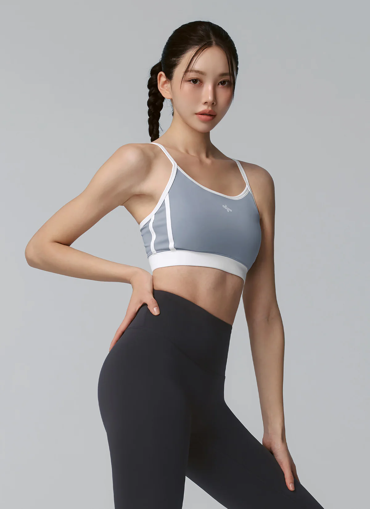Double Line Color Block Bra - Image 19