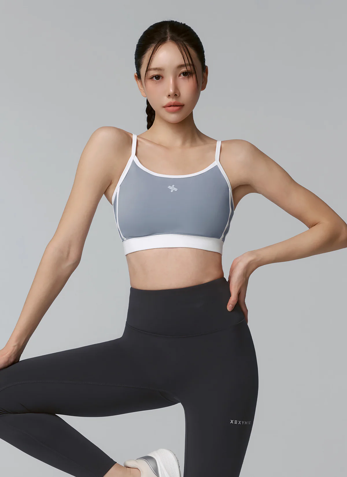 Double Line Color Block Bra - Image 20
