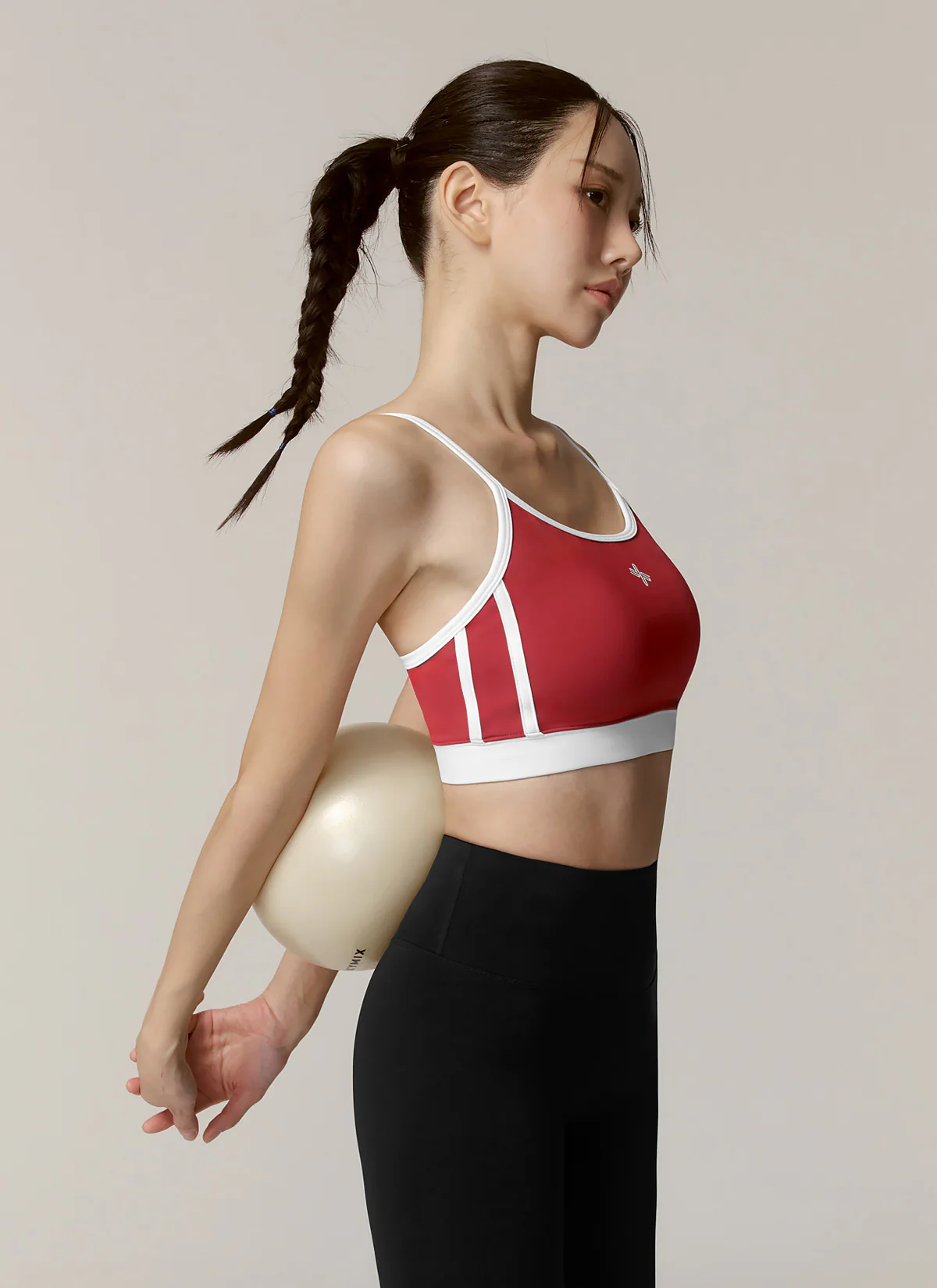 Double Line Color Block Bra - Image 23