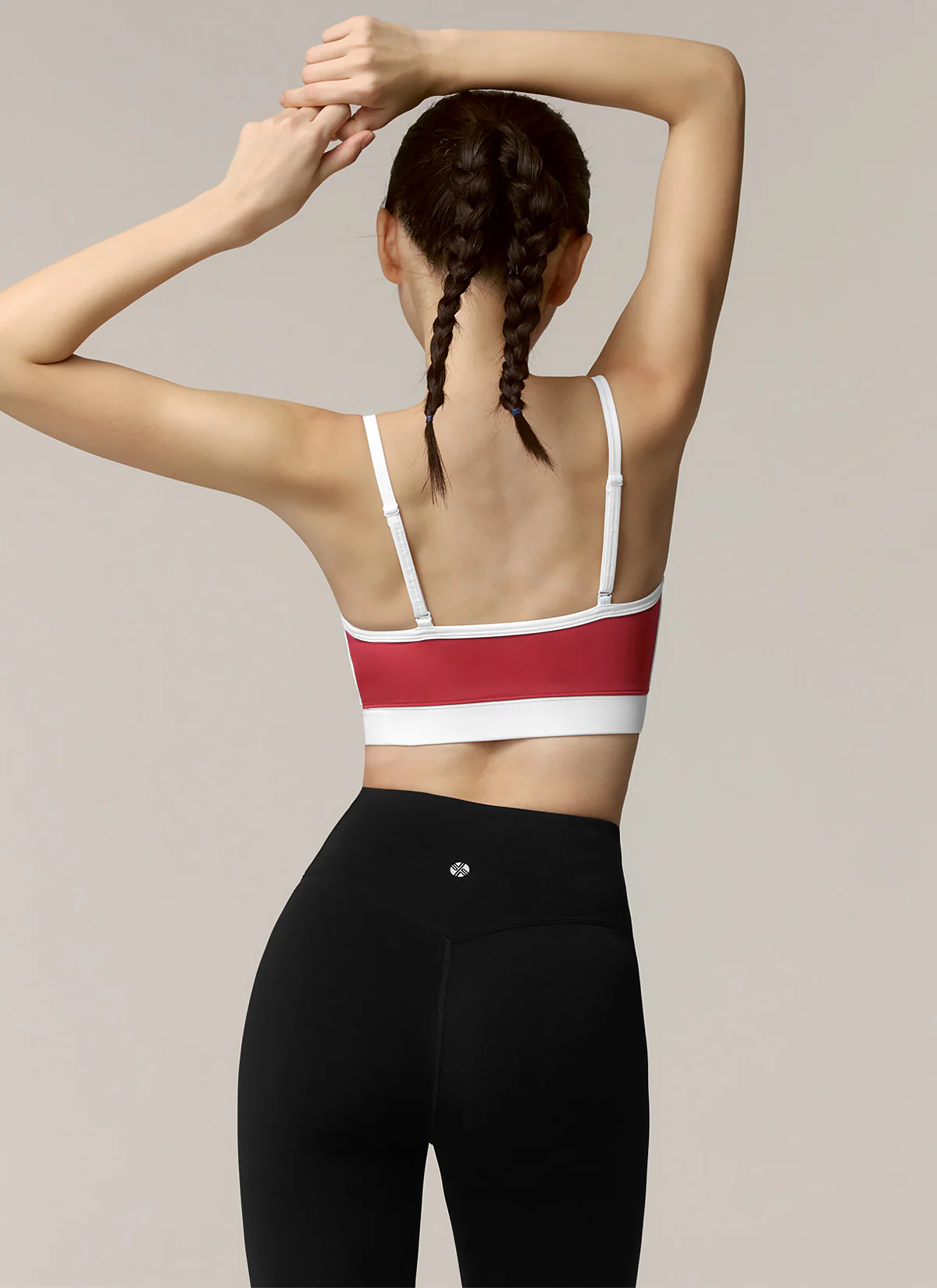 Double Line Color Block Bra - Image 25