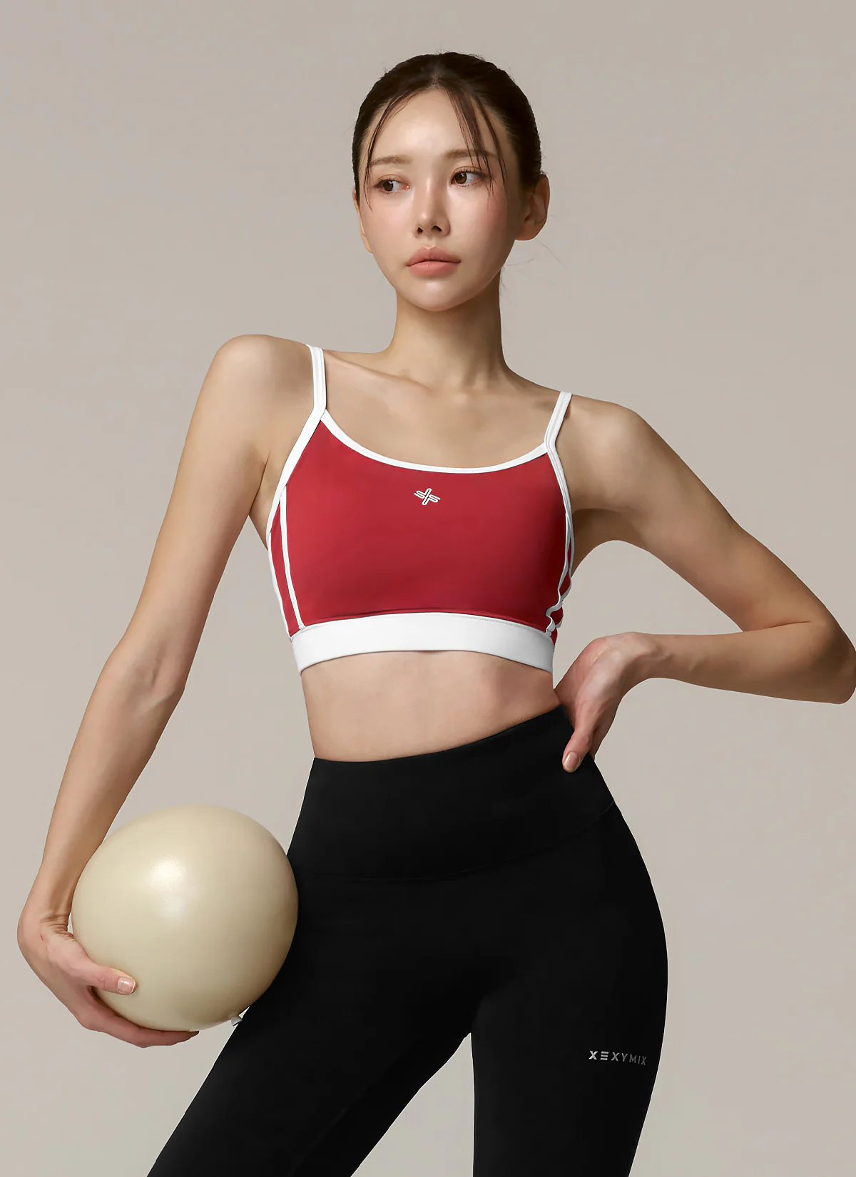 Double Line Color Block Bra - Image 4