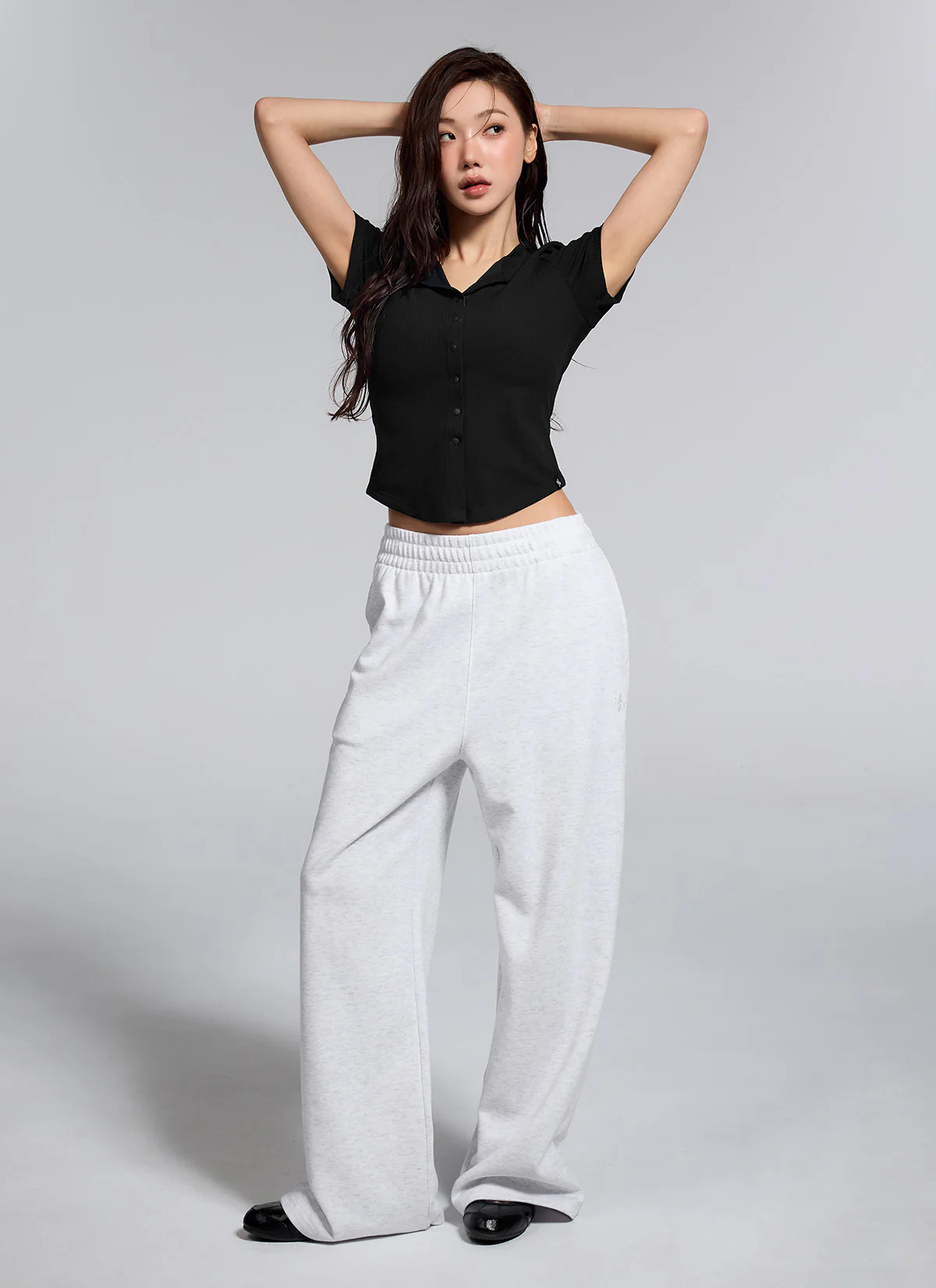 Fine Cotton Wide Pants - Image 12
