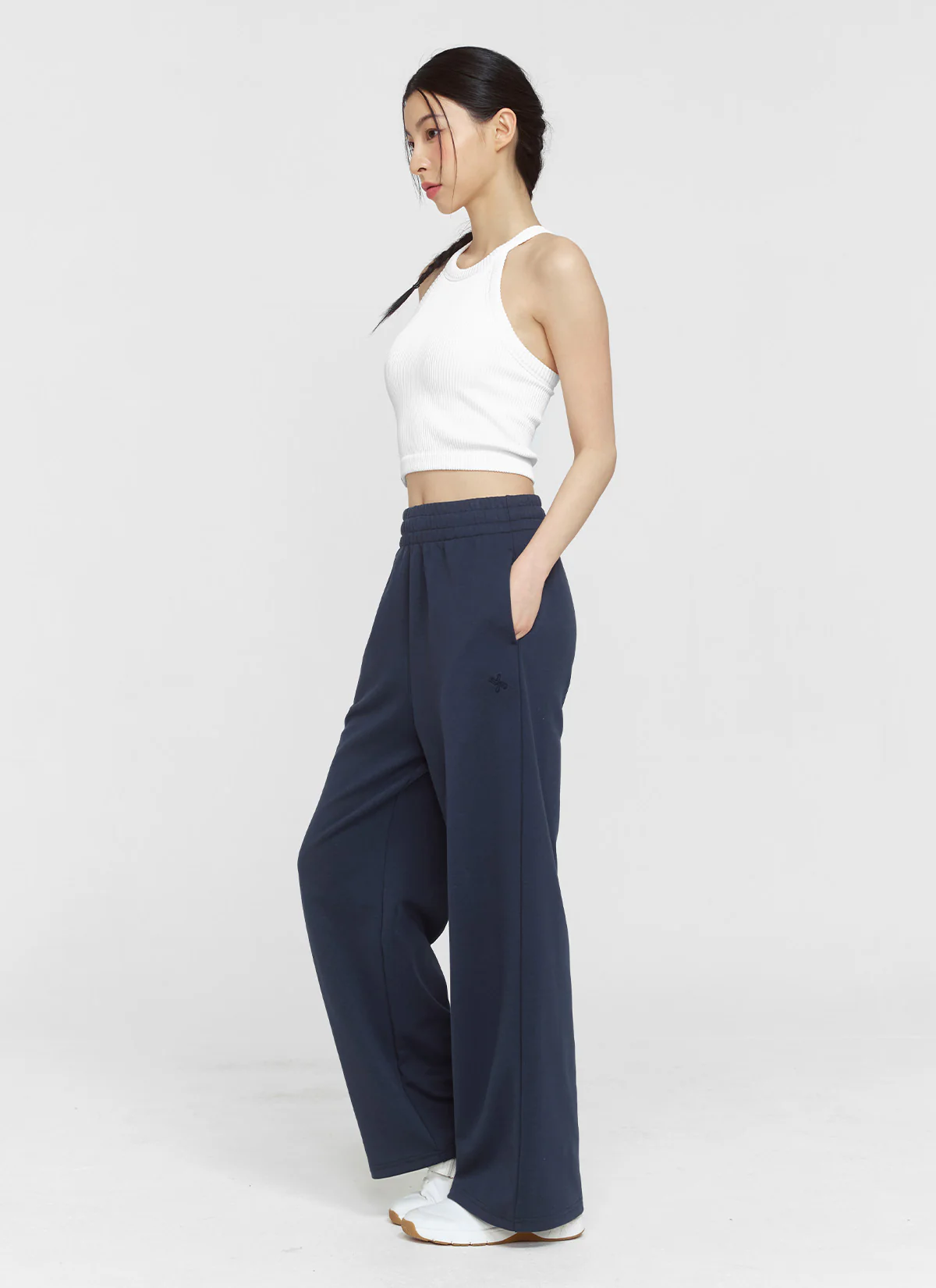 Fine Cotton Wide Pants - Image 7