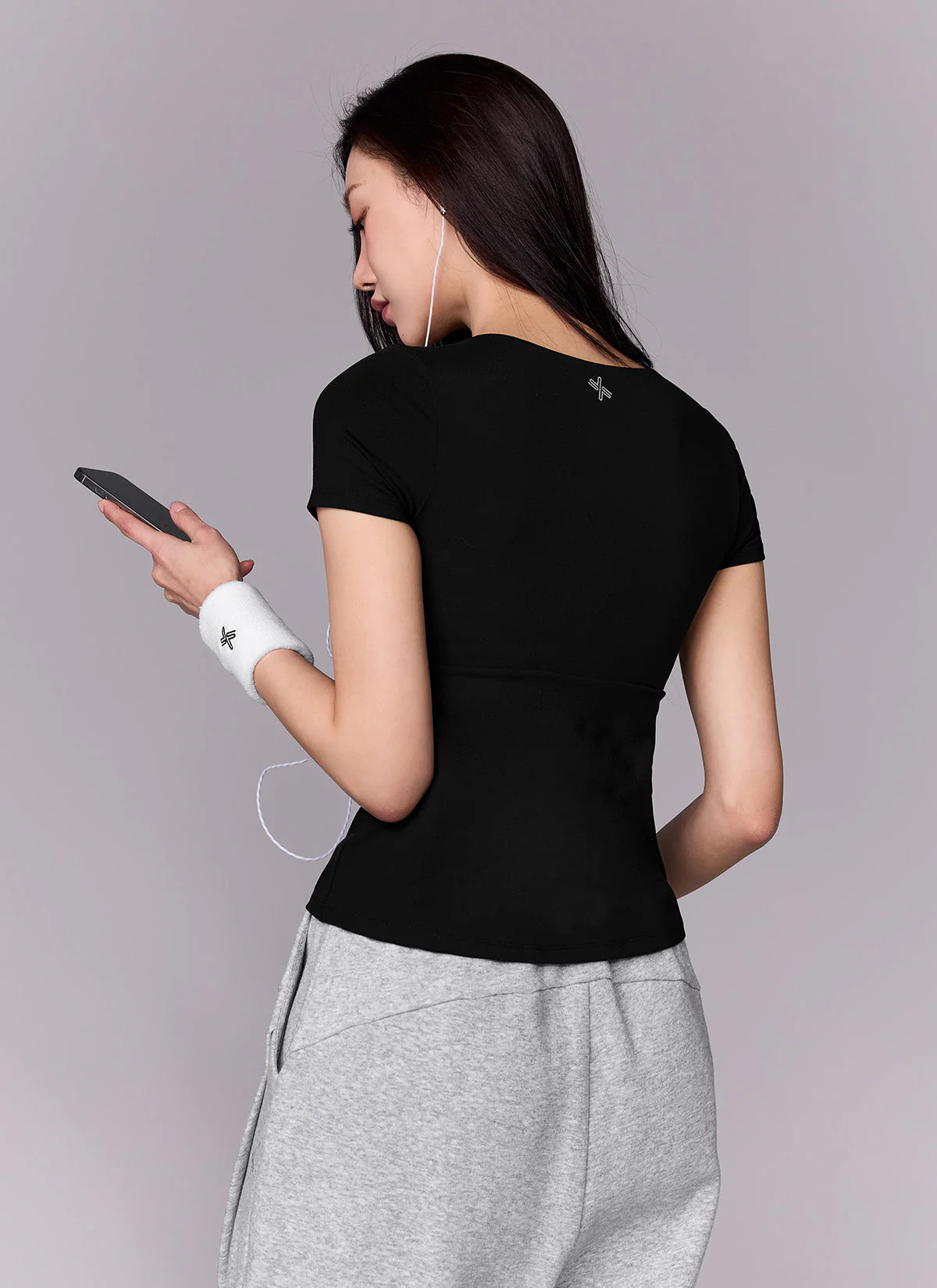 Flare Square Neck Inpad Short Sleeve - Image 21