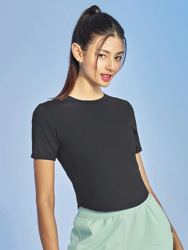 Ice Feather Cropped Short Sleeve - Image 25