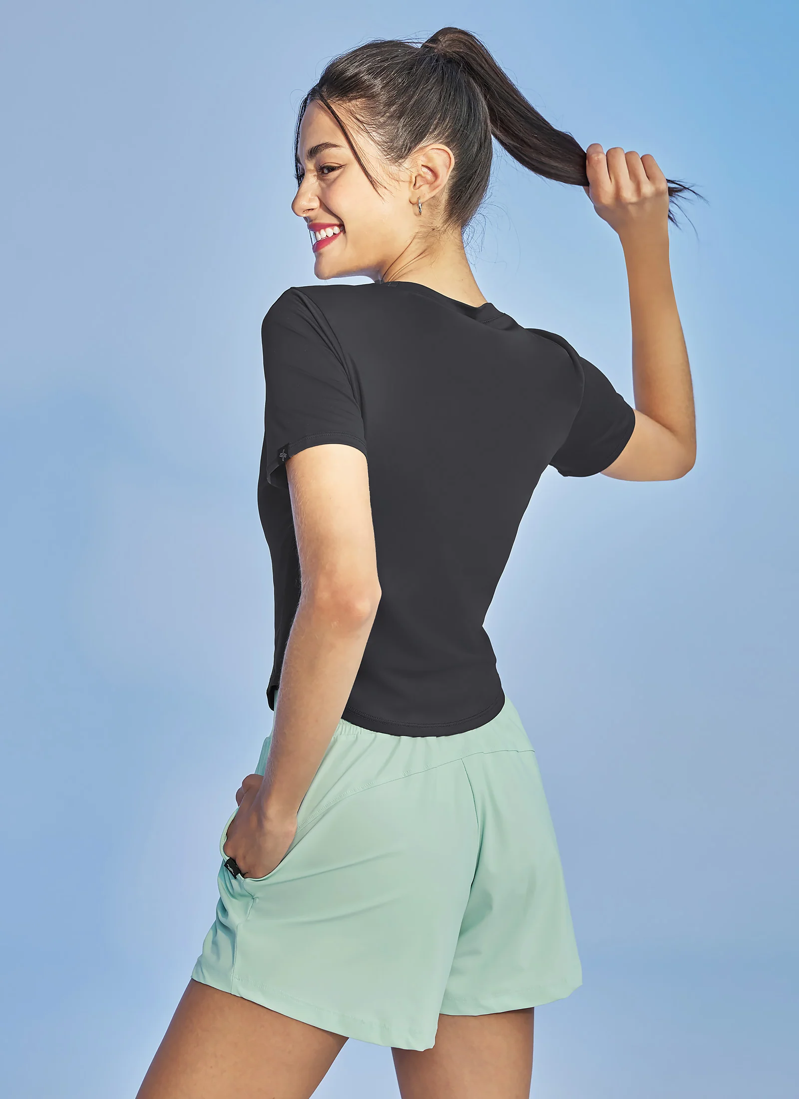 Ice Feather Cropped Short Sleeve - Image 27