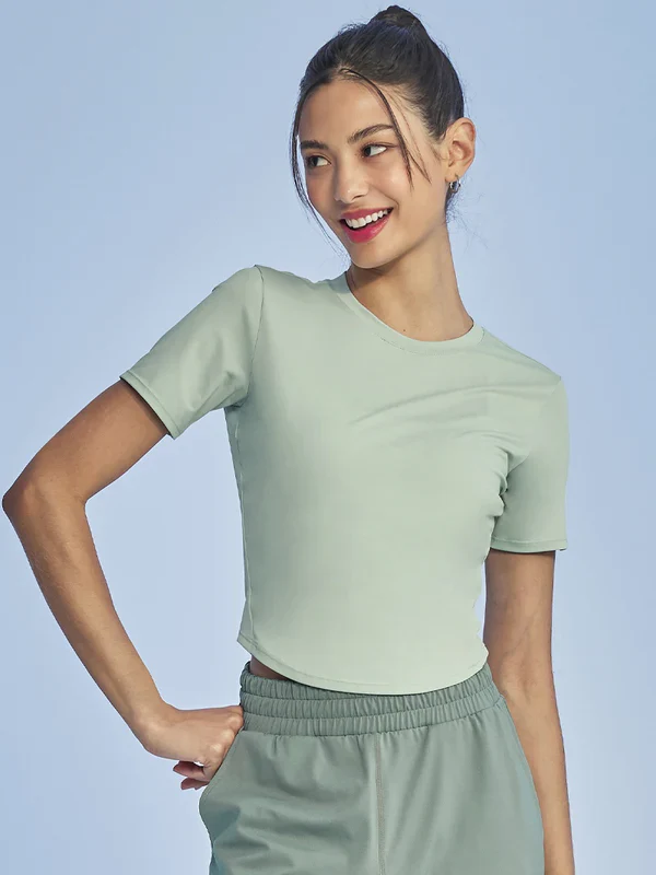 Ice Feather Cropped Short Sleeve - Image 34