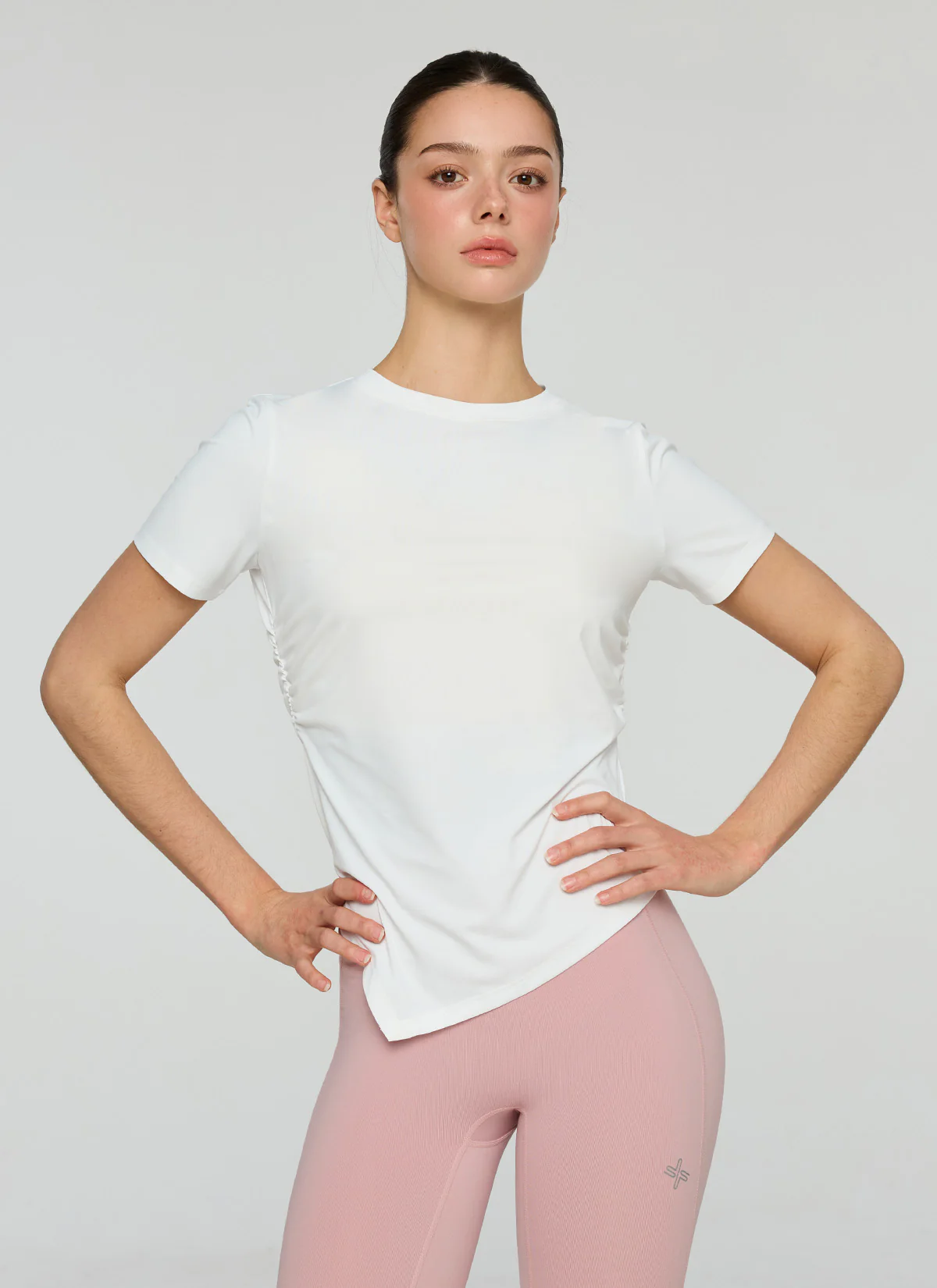 Ice Feather Light 2.0 Unbalanced Shirring Short Sleeve - Image 3