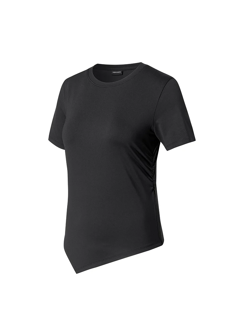 Ice Feather Light 2.0 Unbalanced Shirring Short Sleeve - Image 4