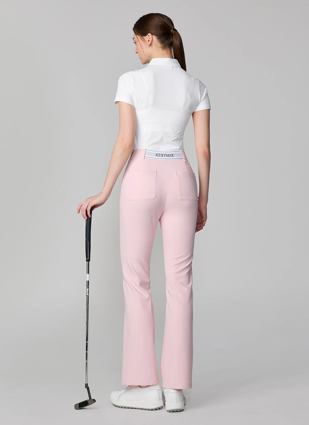 Light Stretch Bootcut Pants - Image 10