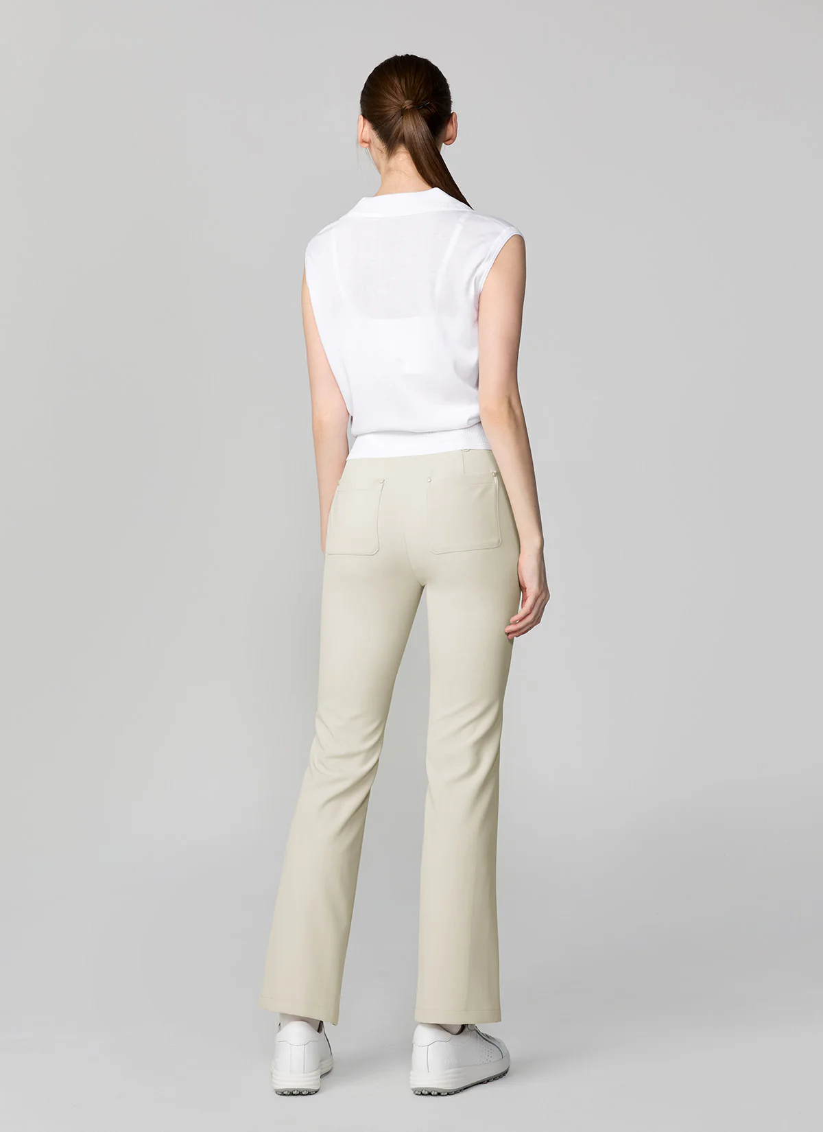 Light Stretch Bootcut Pants - Image 14