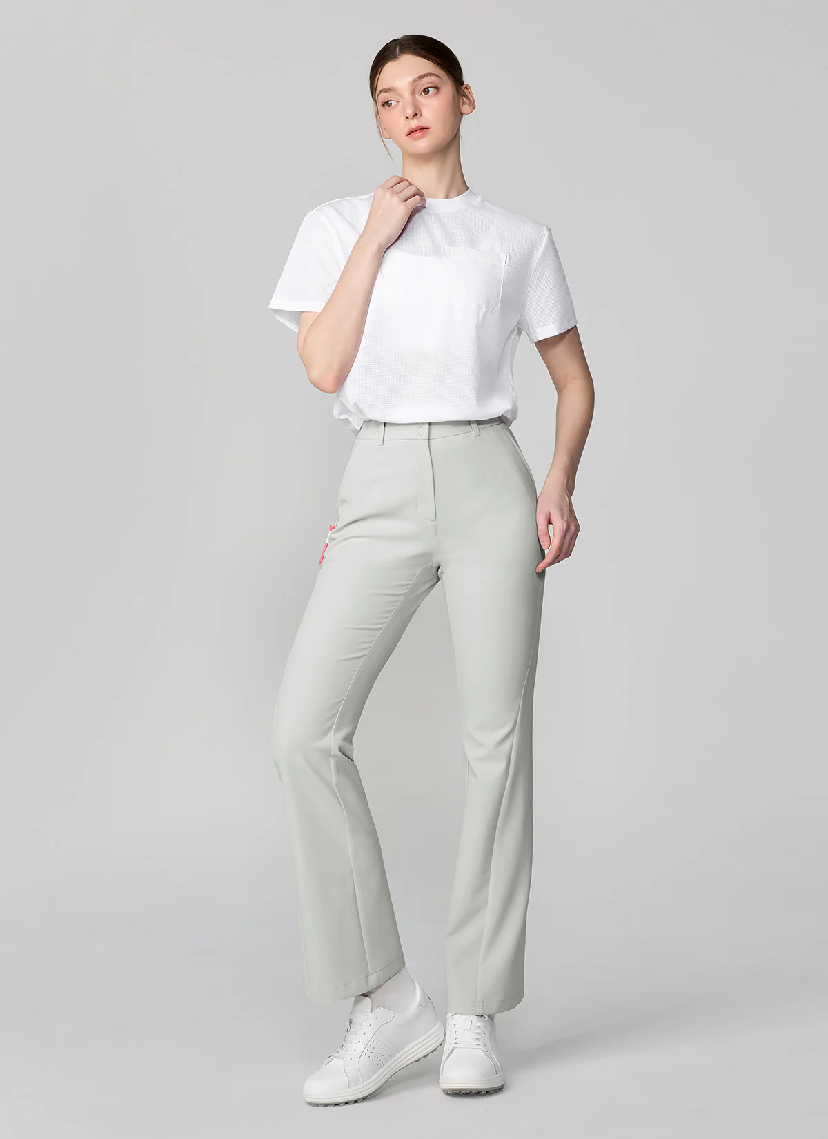 Light Stretch Bootcut Pants - Image 18